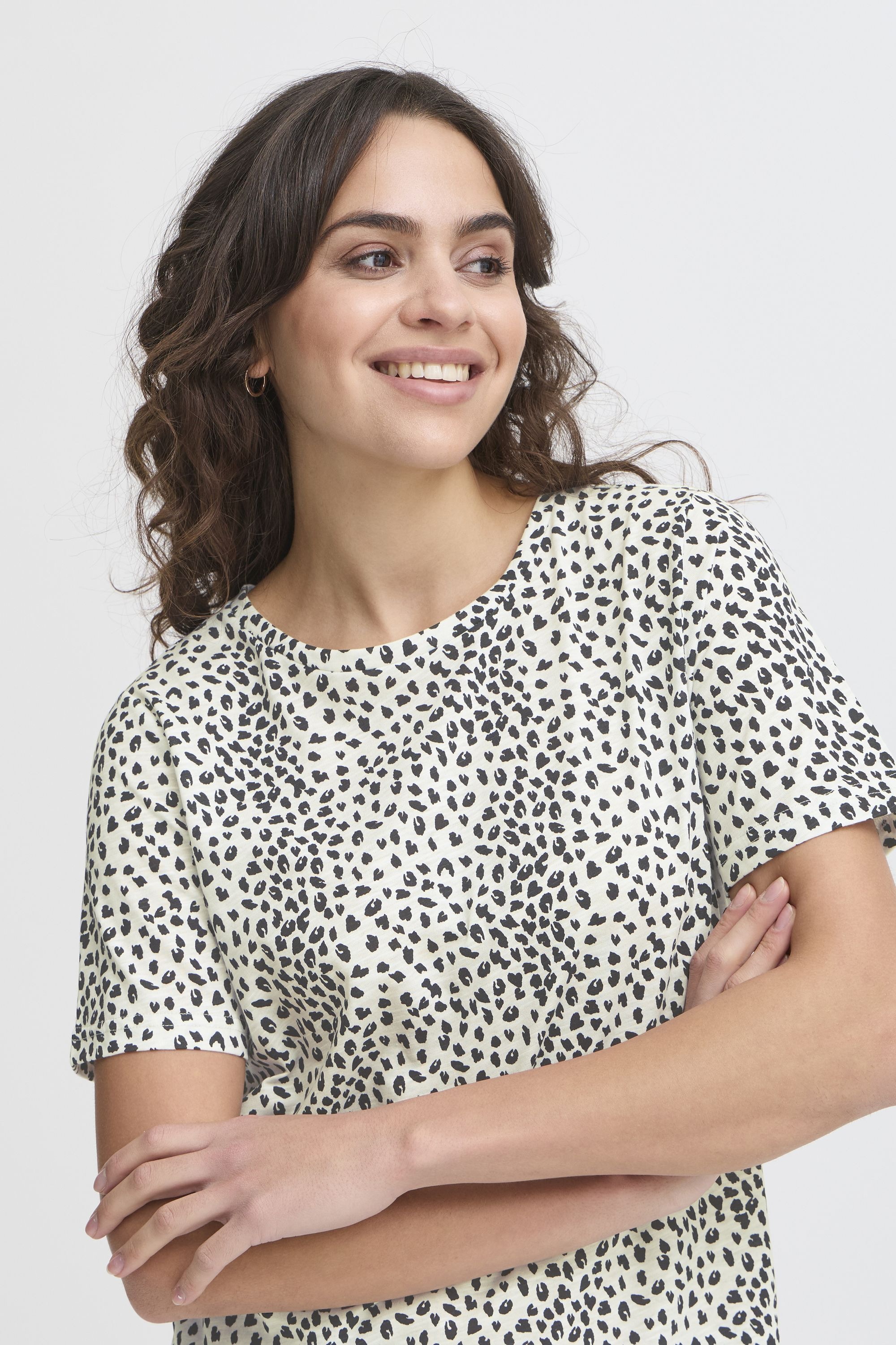 fransa Rundhalsshirt »Rundhalsshirt FRHAZEL«