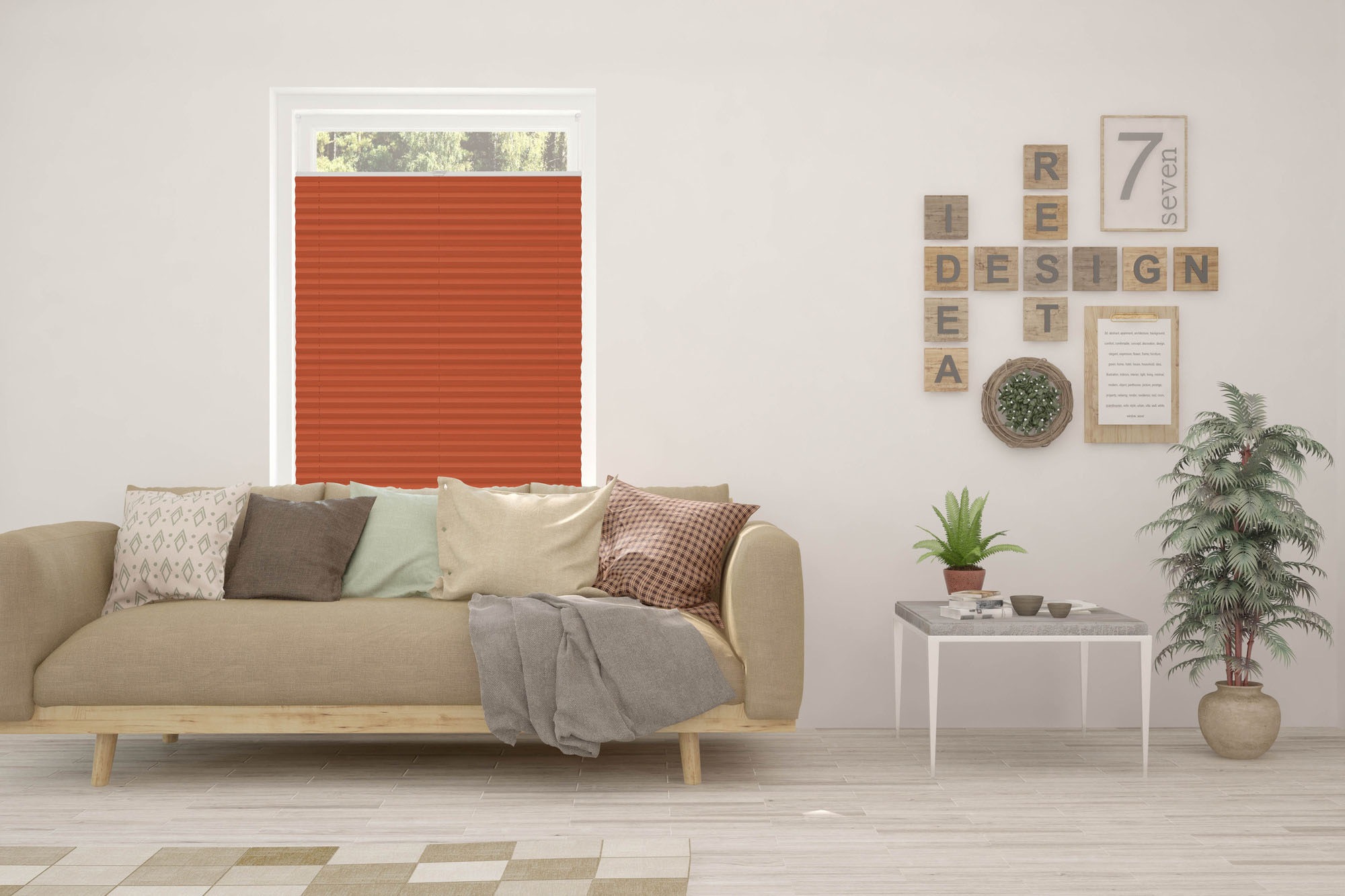 mydeco Plissee nach Maß »Basic Klemmträger«, Lichtschutz, ohne Bohren, verspannt