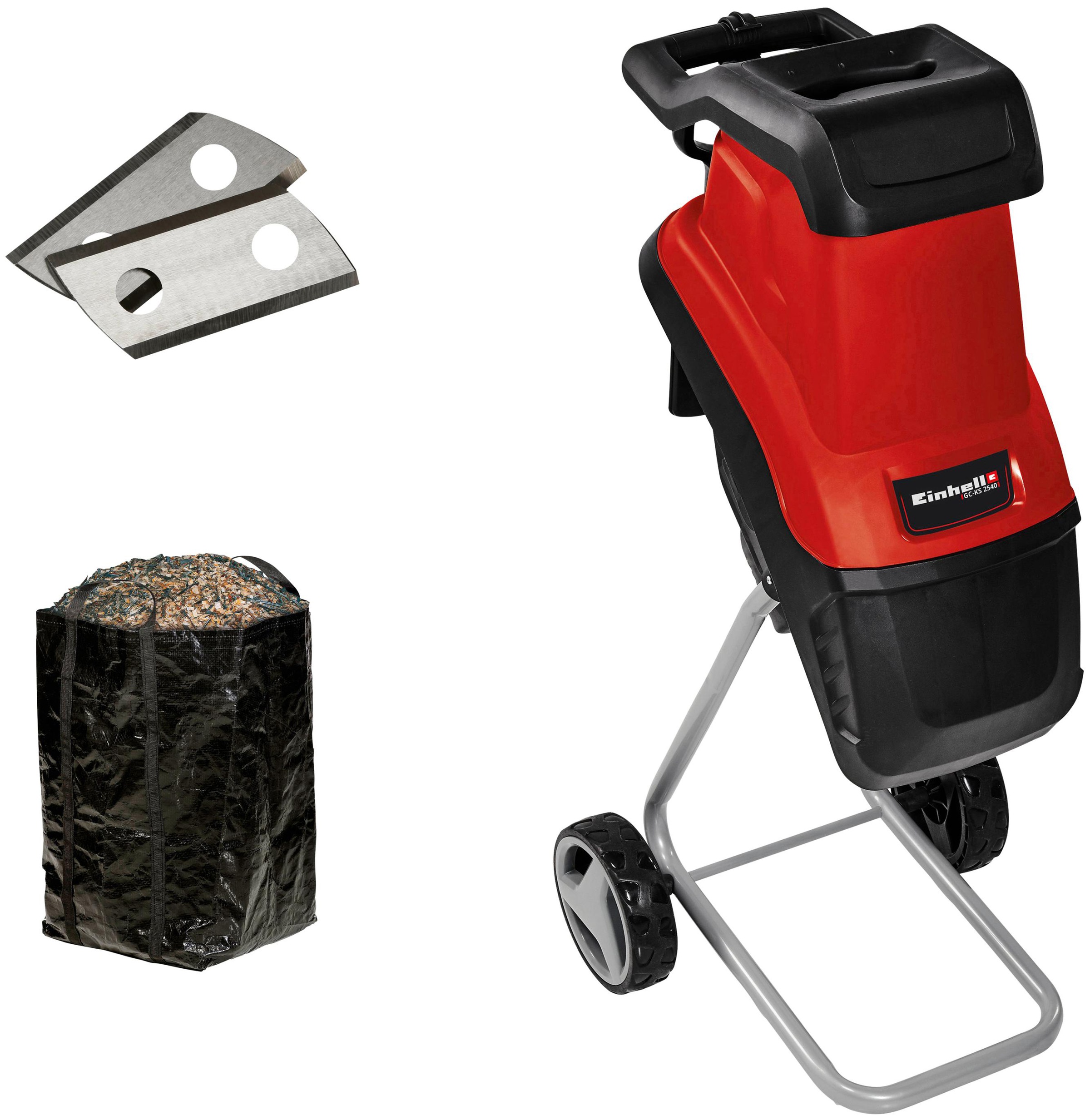 Einhell Messerhäcksler »GC-KS 2540-Set«, (Set, 2 St.)