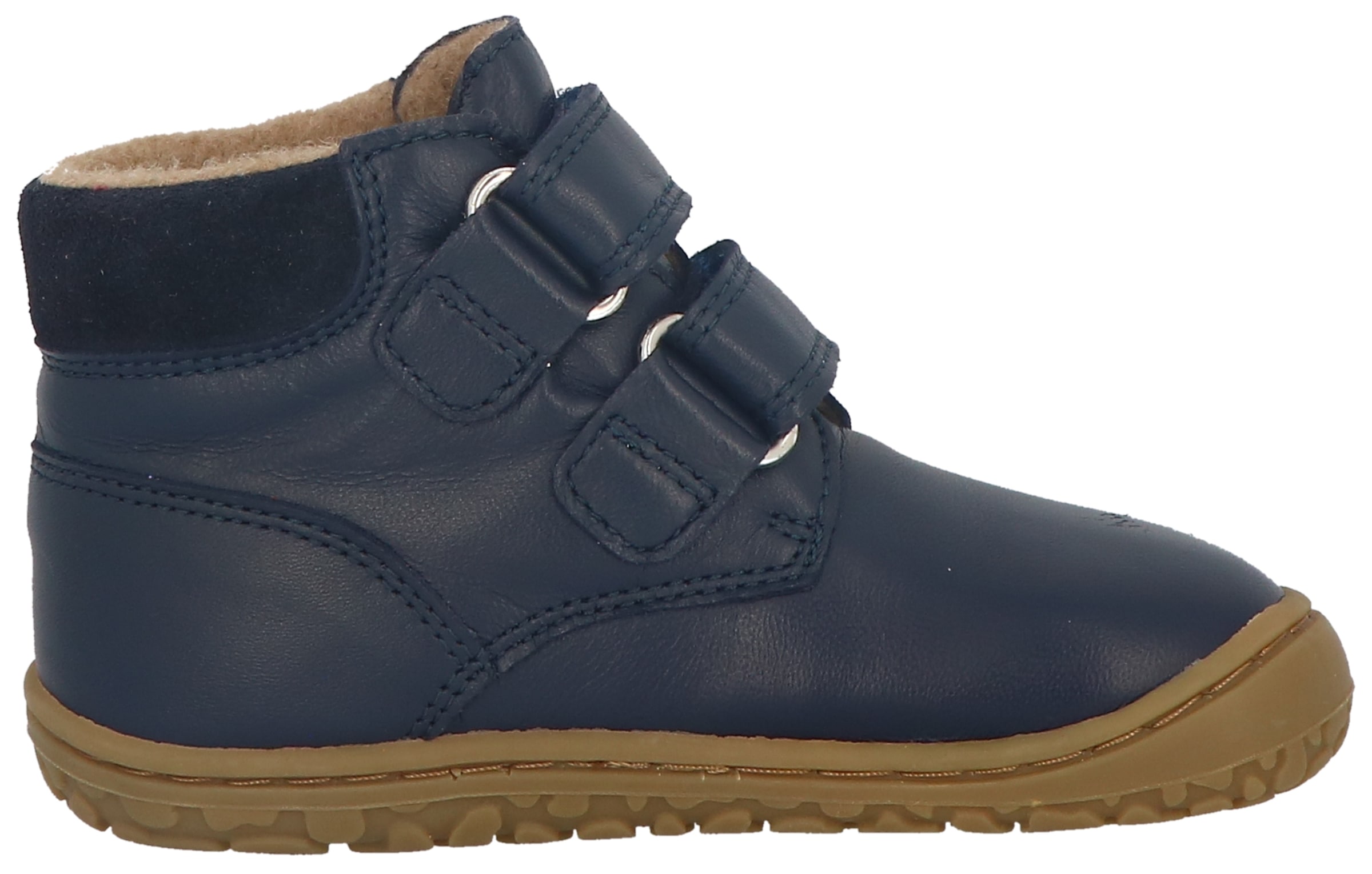 Lurchi Barfußschuh »Nino Barefoot 1«, Klettschuh mit weichem Schaftrand, Größenschablone zum Download