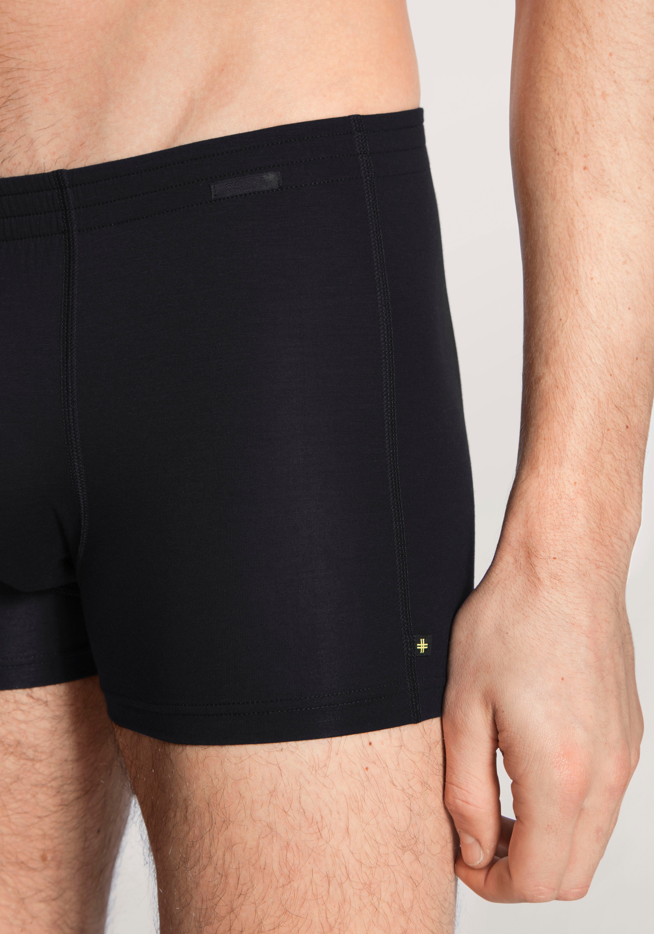 CALIDA Boxer »Focus«, mit bezogenem Bund, Single Jersey, weiche Haptik, elastisch