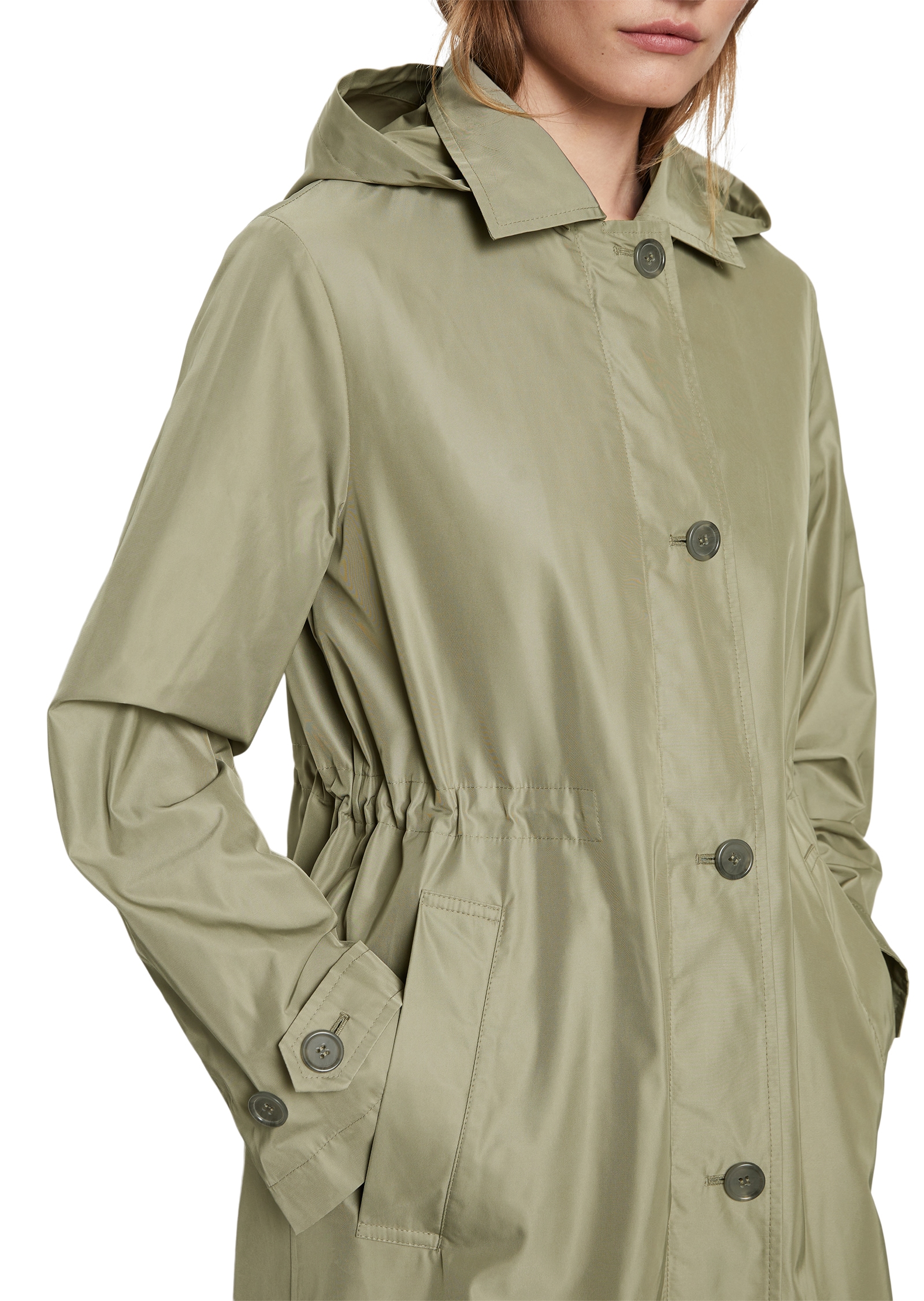 Marc O'Polo Trenchcoat, Im lockeren Fit und leichten A-Shape