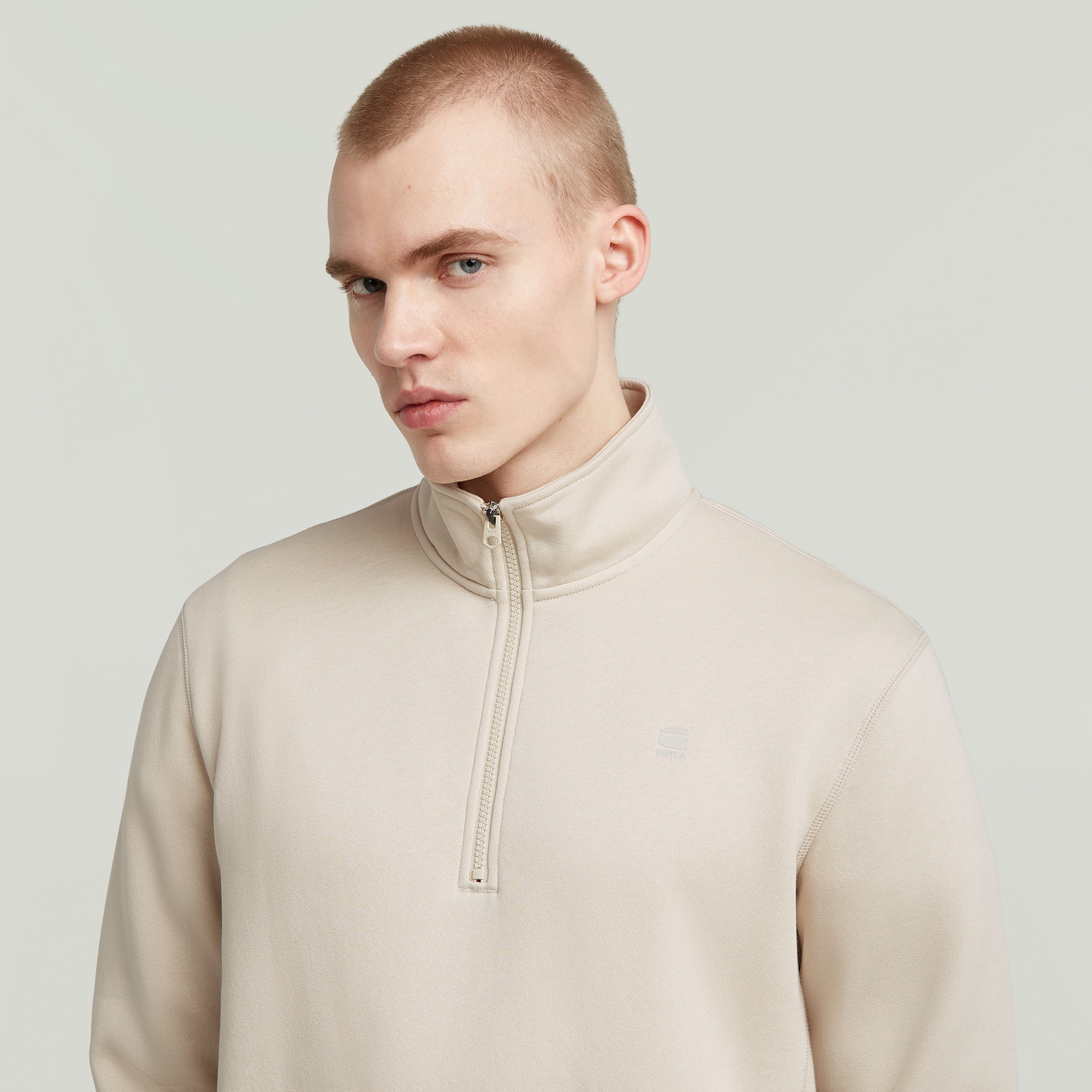 G-STAR Sweatshirt »Premium Core Half Zip«, mit Stehkragen
