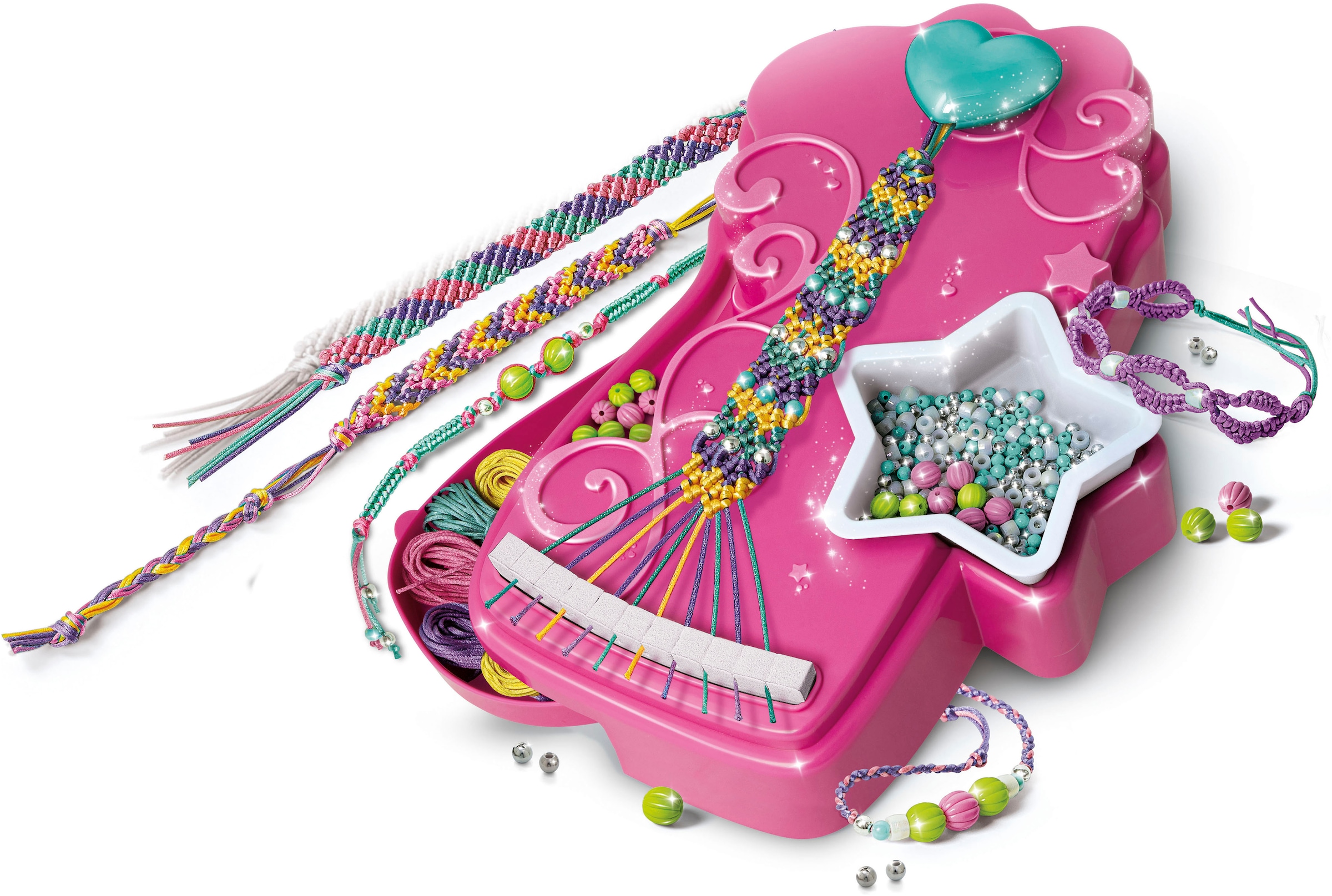 Clementoni® Kreativset »Crazy Chic, Freundschafts-Armbänder«, Made in Europe