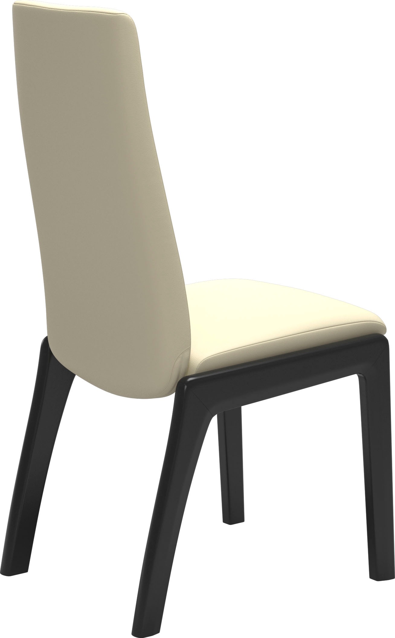 Stressless® Polsterstuhl »Laurel«, Leder PALOMA, Low Back, Größe L, mit abgerundeten Beinen in Schwarz
