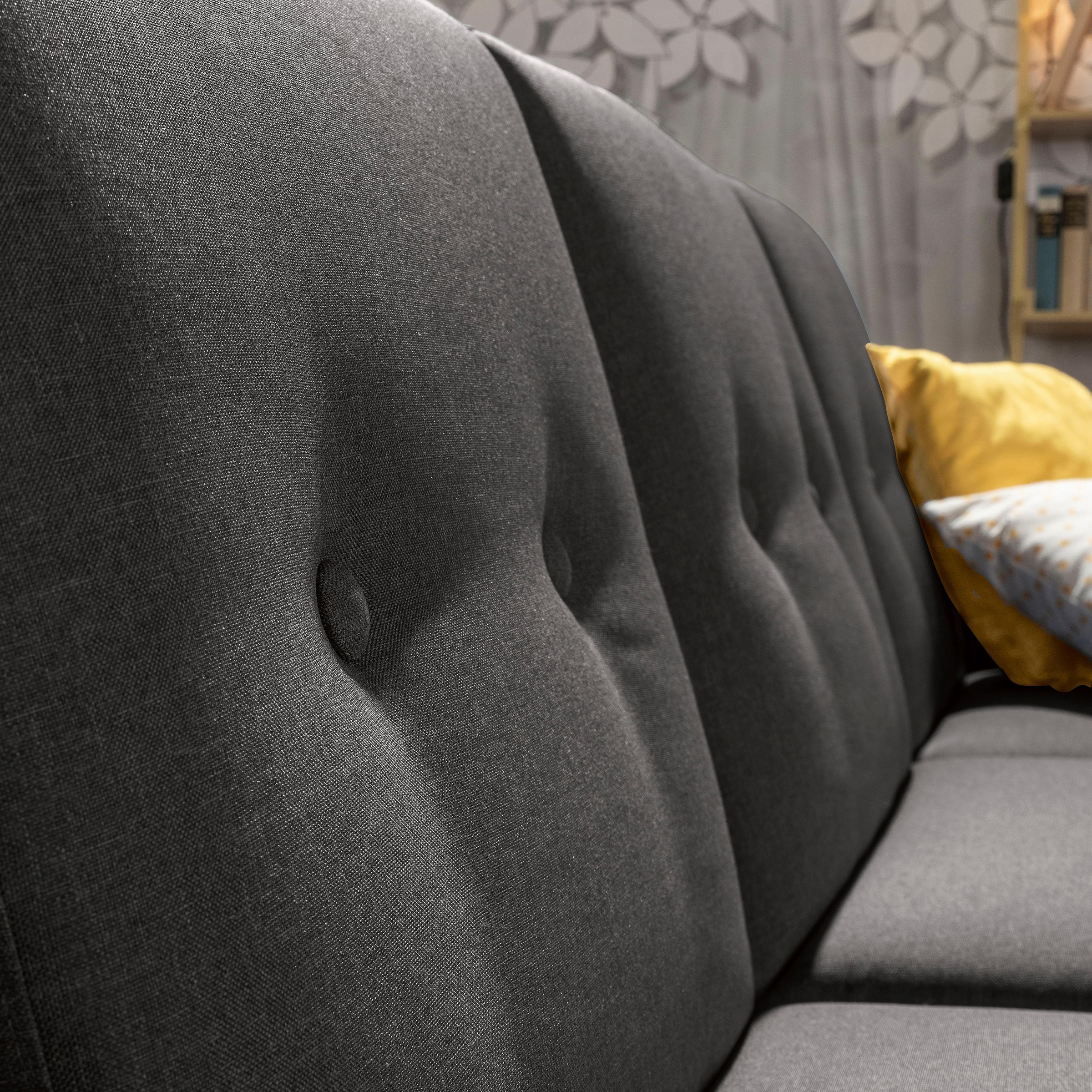 Max Winzer® Ecksofa »Just Chill«, Schlafsofa mit Recamiere, Rückenverstellung, inklusive Stauraumhocker
