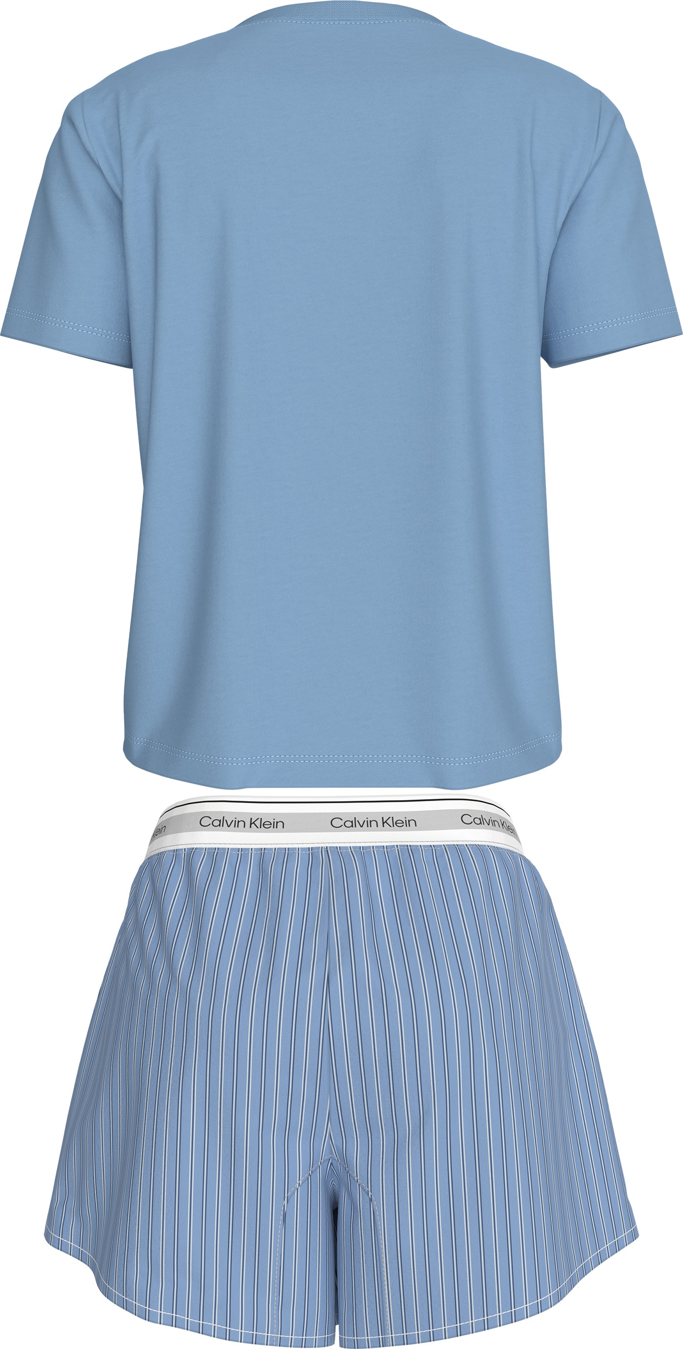 Calvin Klein Underwear Schlafanzug »S/S TEE SHORT SET«, Mit elastischem Bund