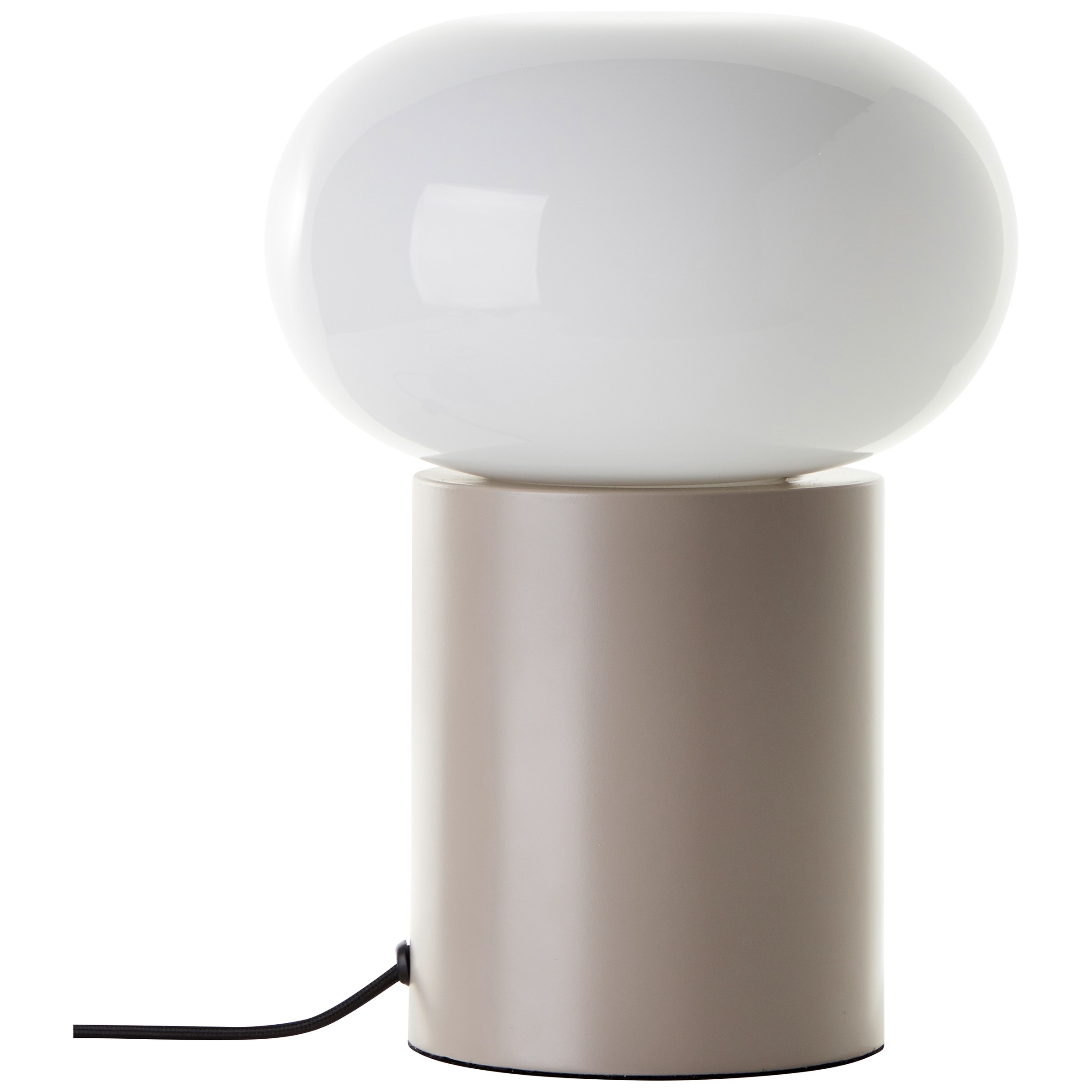 Brilliant Tischleuchte »Daeny« E27 1 Stk. mit weißem Glas, 27 x 20 cm, E27, Metall