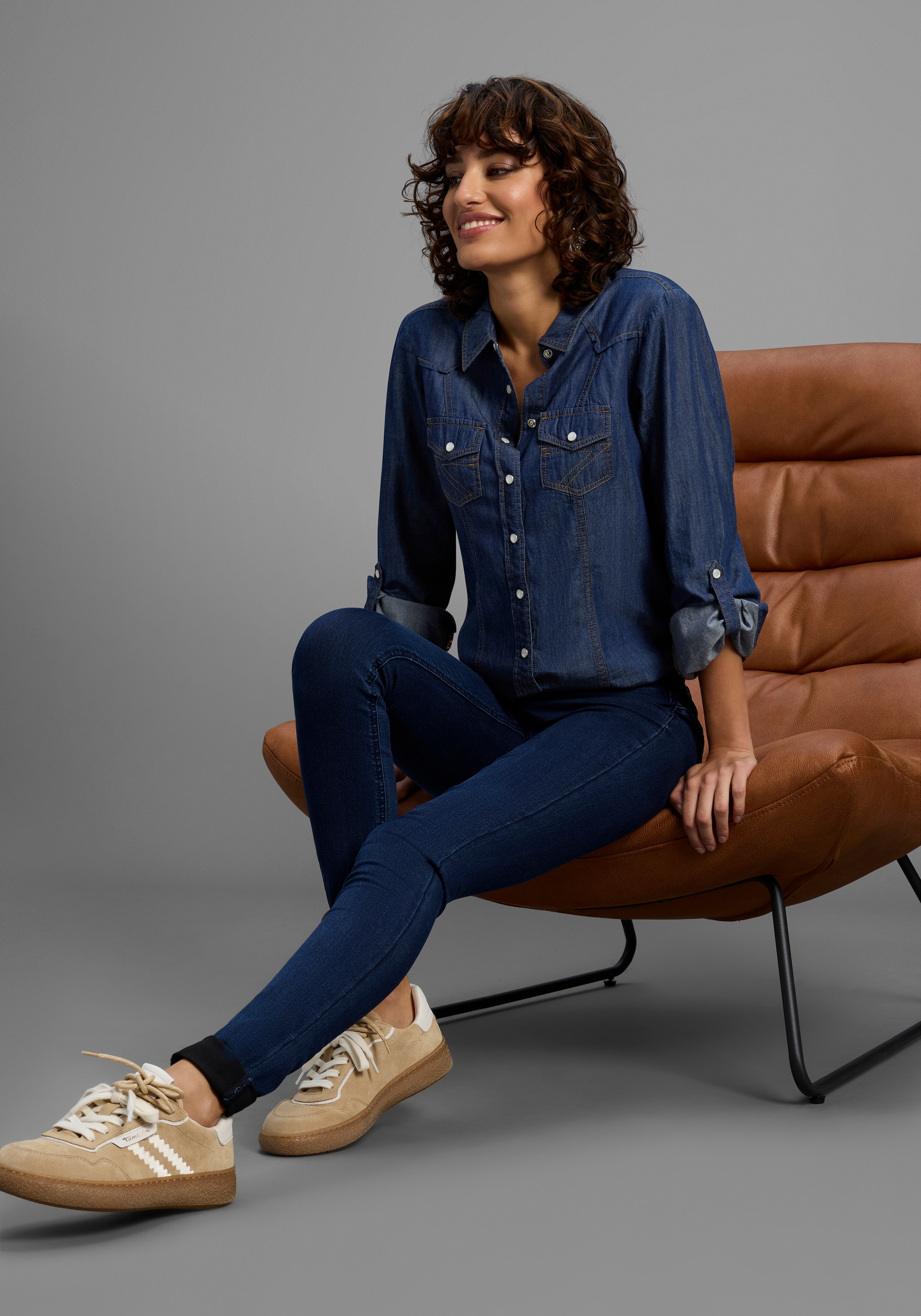 Arizona Skinny-fit-Jeans »Ultra Stretch«, skinny-fit, betonte Taille, shaping-Effekt, high Waist