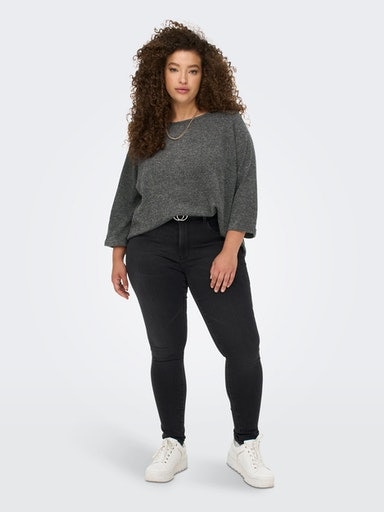 ONLY CARMAKOMA 3/4-Arm-Shirt »CARMARTHA 3/4 TOP«
