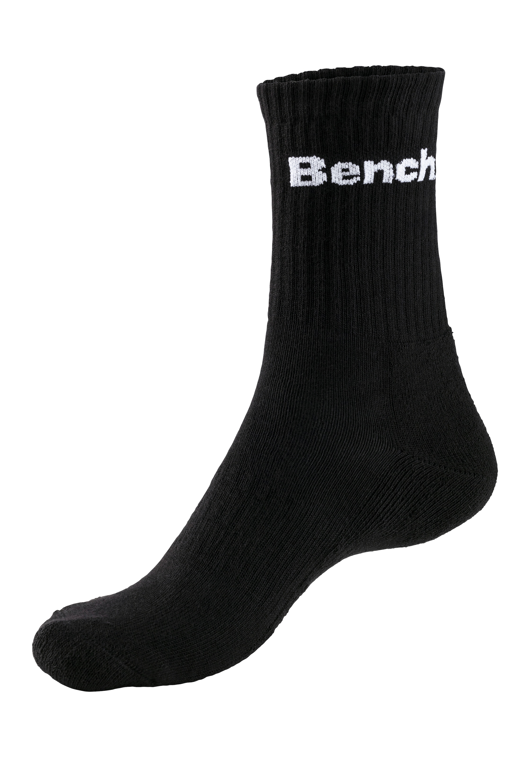 Bench. Tennissocken, (Packung, 12 Paar), mit Fuß Polsterung