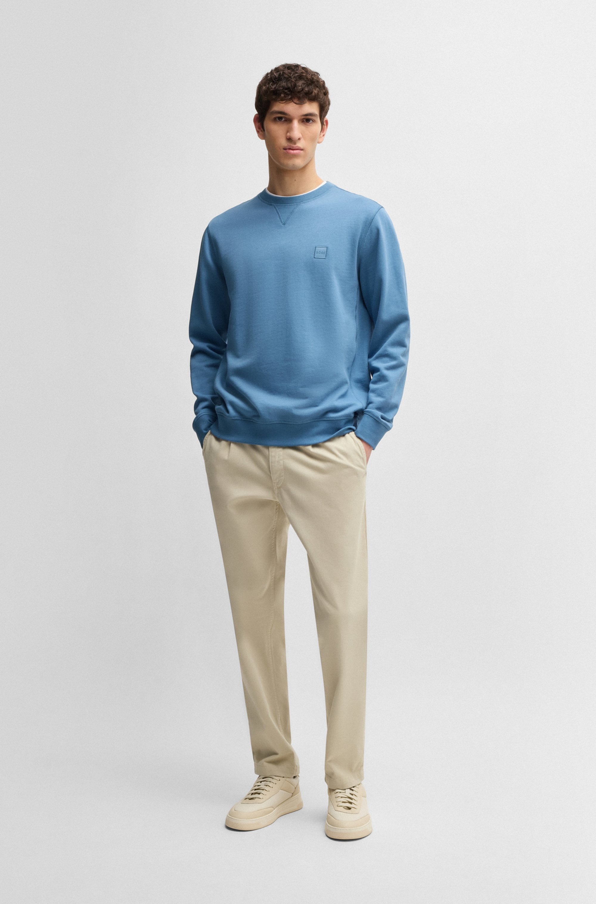 BOSS ORANGE Sweatshirt »Westart«, mit BOSS Logopatch