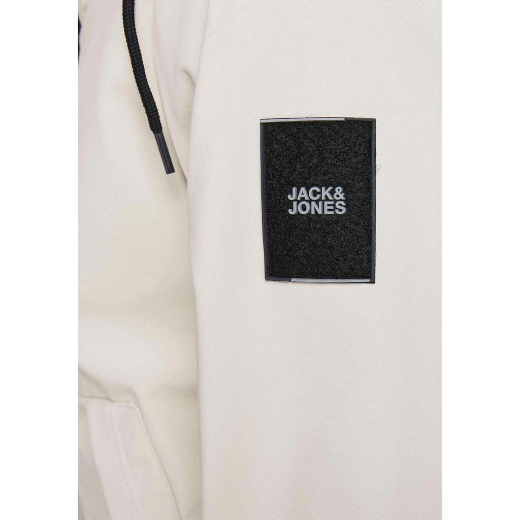 Jack & Jones Windbreaker »JCOCLASSIC JACKET HOOD NOOS«, mit Kapuze