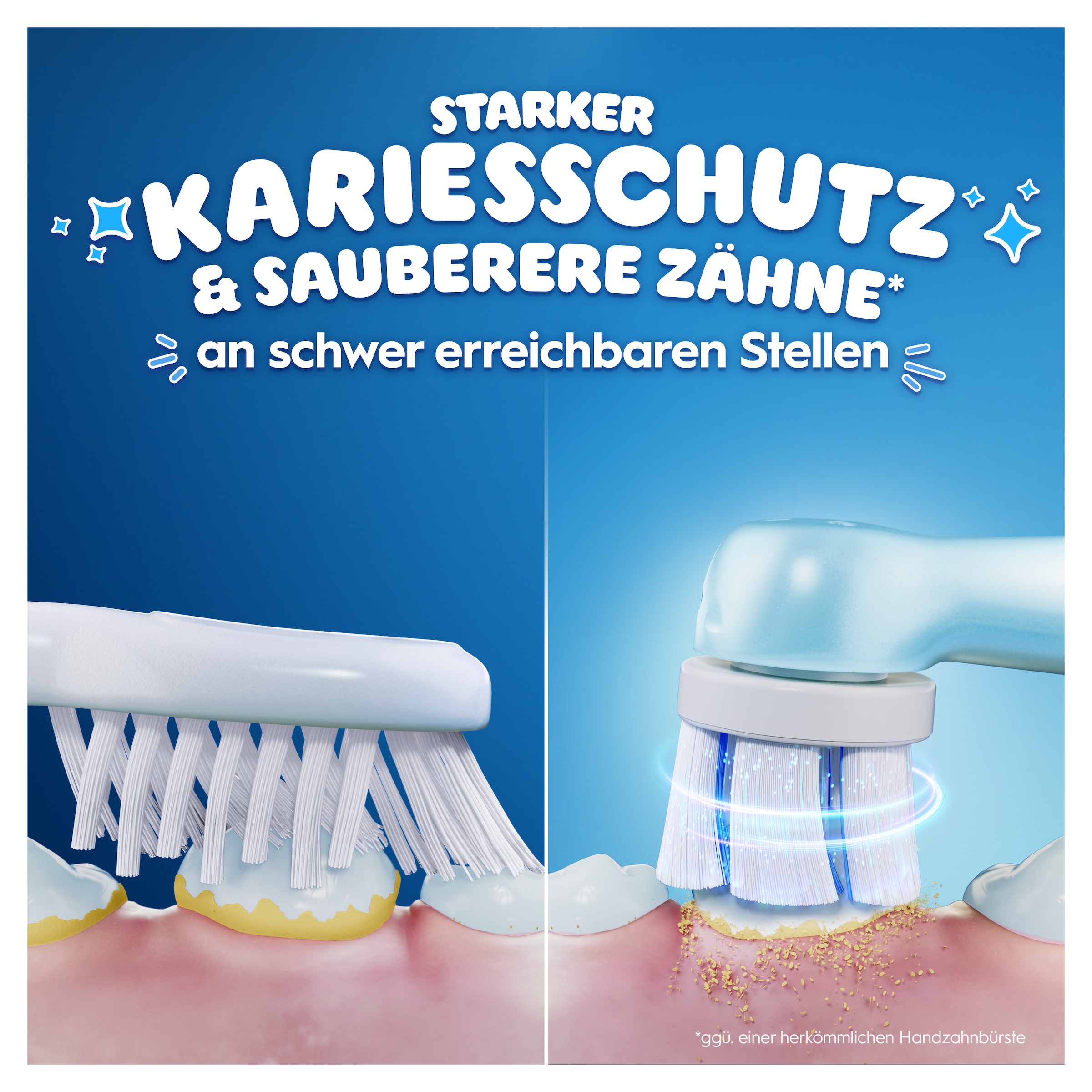 Oral-B Elektrische Kinderzahnbürste »iO Kids 6+ Stitch« 1 Stk. Aufsteckbürsten 1 Reise-Etui, Musik-Timer, 3 Modi, ab 6 Jahren