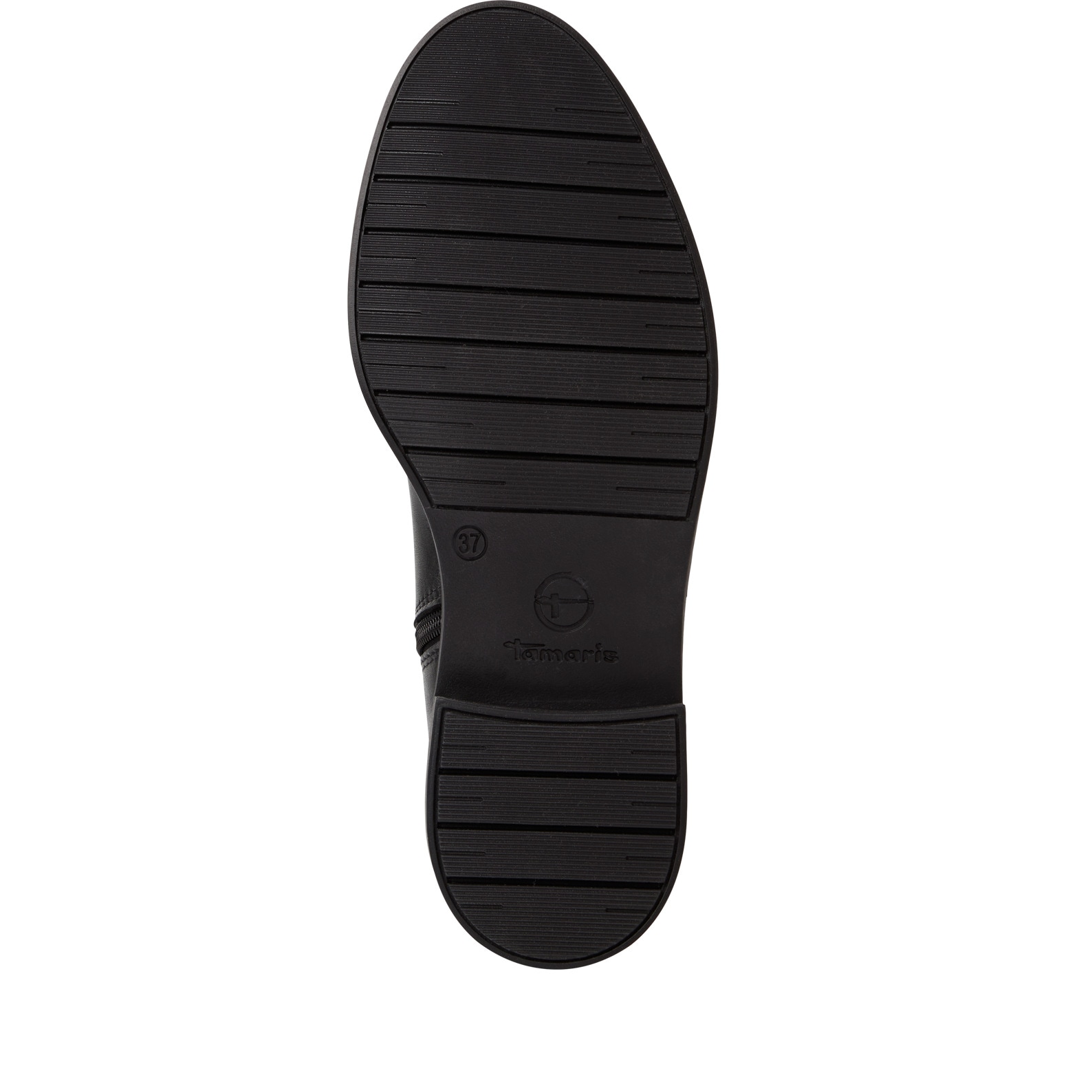 Tamaris Stiefelette  , Blockabsatz, Businesschuh mit dezentem Zierriemen mit Applikation