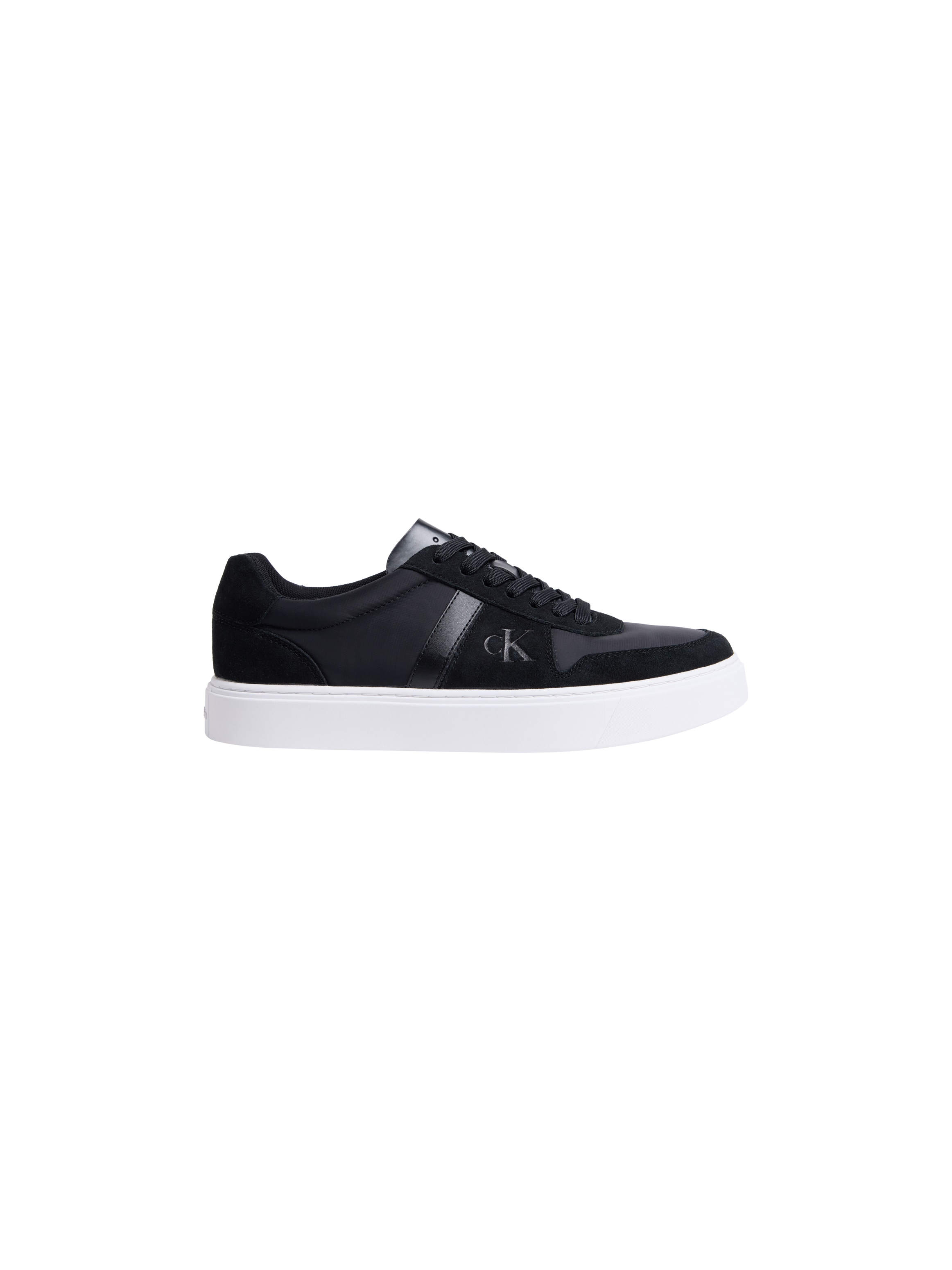 Calvin Klein Jeans Sneaker »CLASSIC CUPS LACE MIX EMB TONGUE«  Schnürschuh, Basket-Sneaker, Freizeitschuh in sportiver Optik