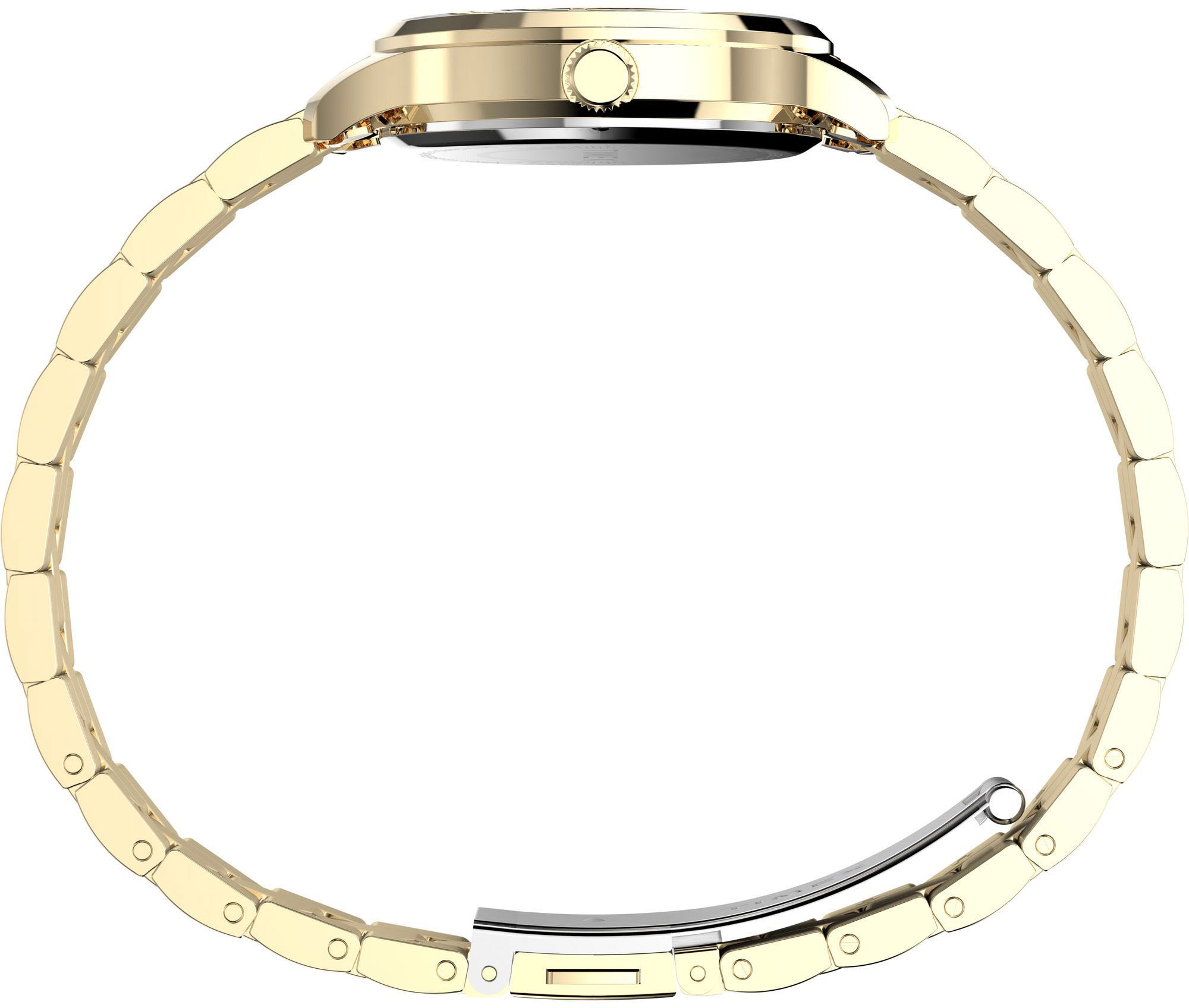 Timex Quarzuhr »PEYTON«, Armbanduhr, Damenuhr,Edelstahlarmband,analog