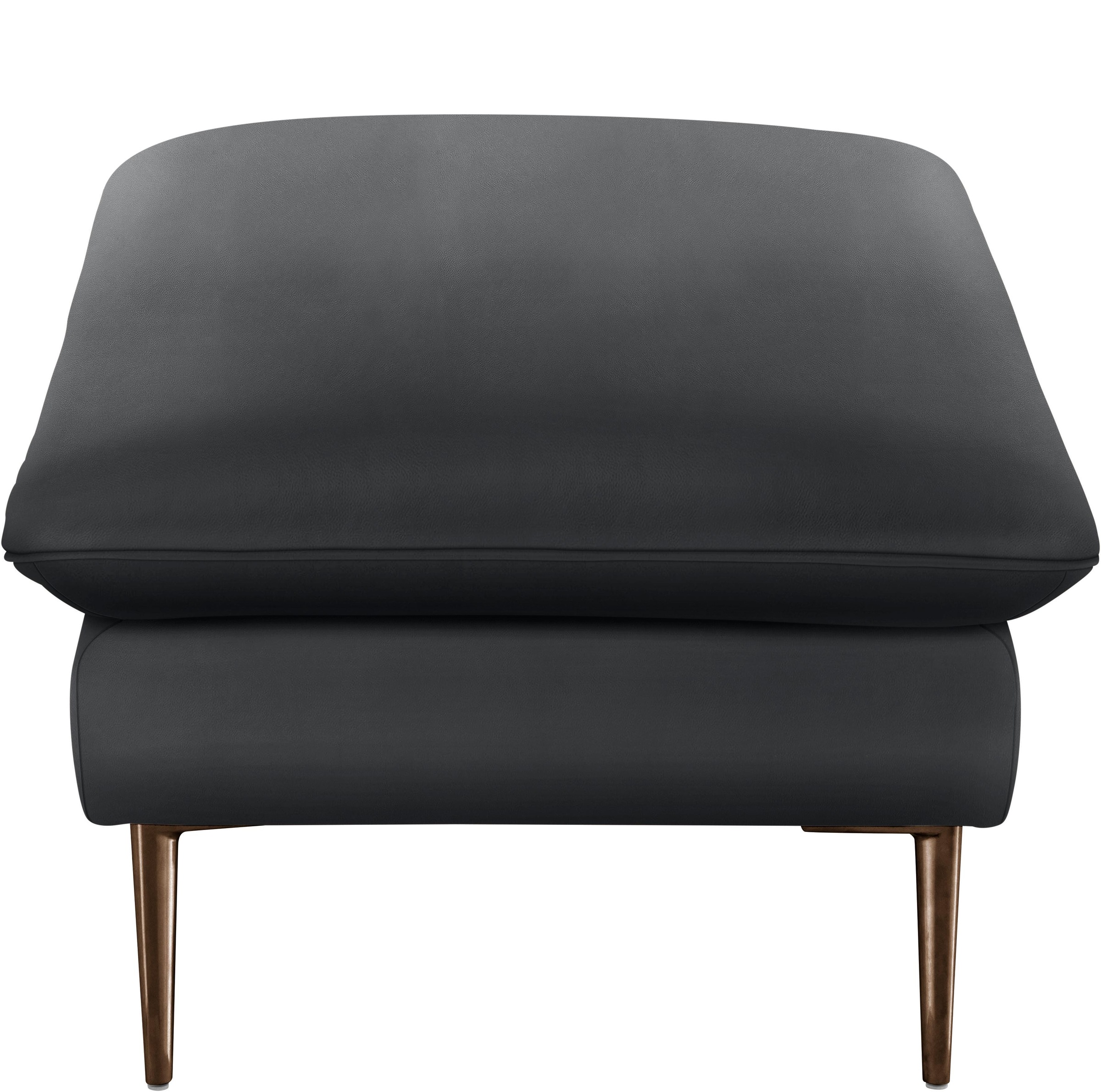 W.SCHILLIG Hocker »enjoy&MORE«, Füße bronze pulverbeschichtet, Breite 106 cm