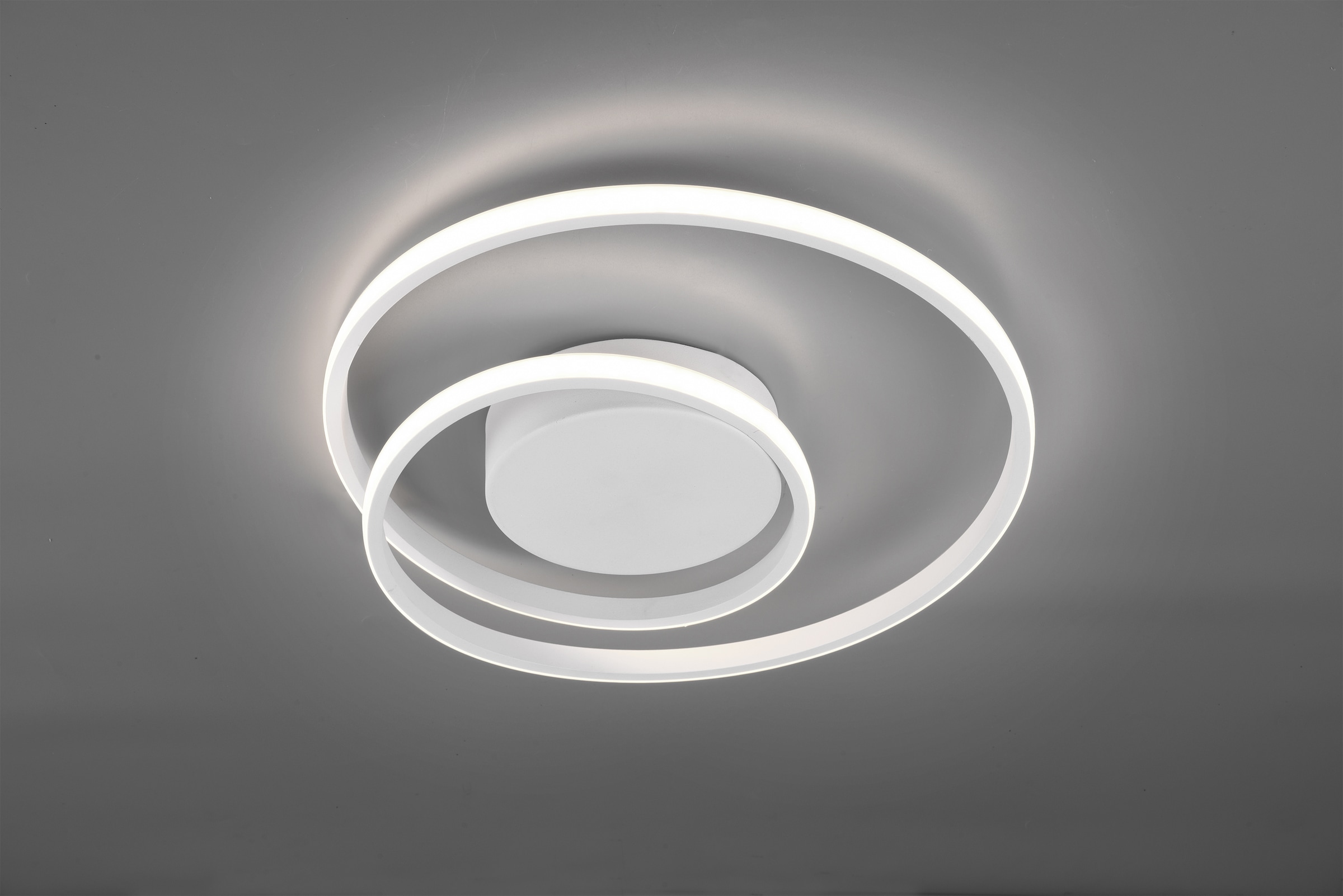 REALITY Leuchten LED Deckenleuchte »Zibal«, 1 flammig, Leuchtmittel LED-Board | LED fest integriert, Switch Dimmer, dimmbar über Wandschalter (100%/50%/25%), Wohnzimmer