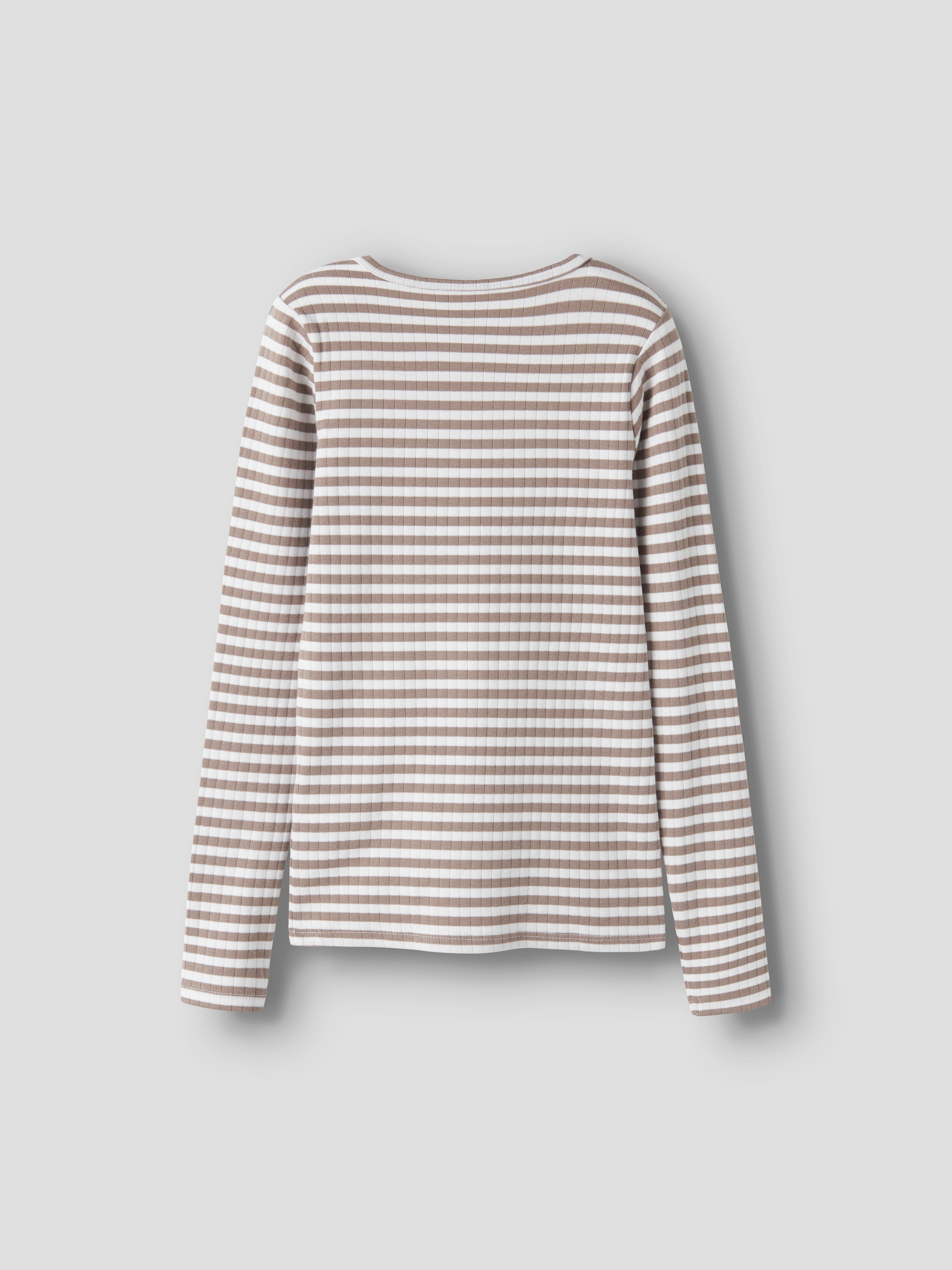 Name It Langarmshirt »NKFSURAJA XSL LS TOP NOOS« toller Ringel-Look in gerippter Qualität