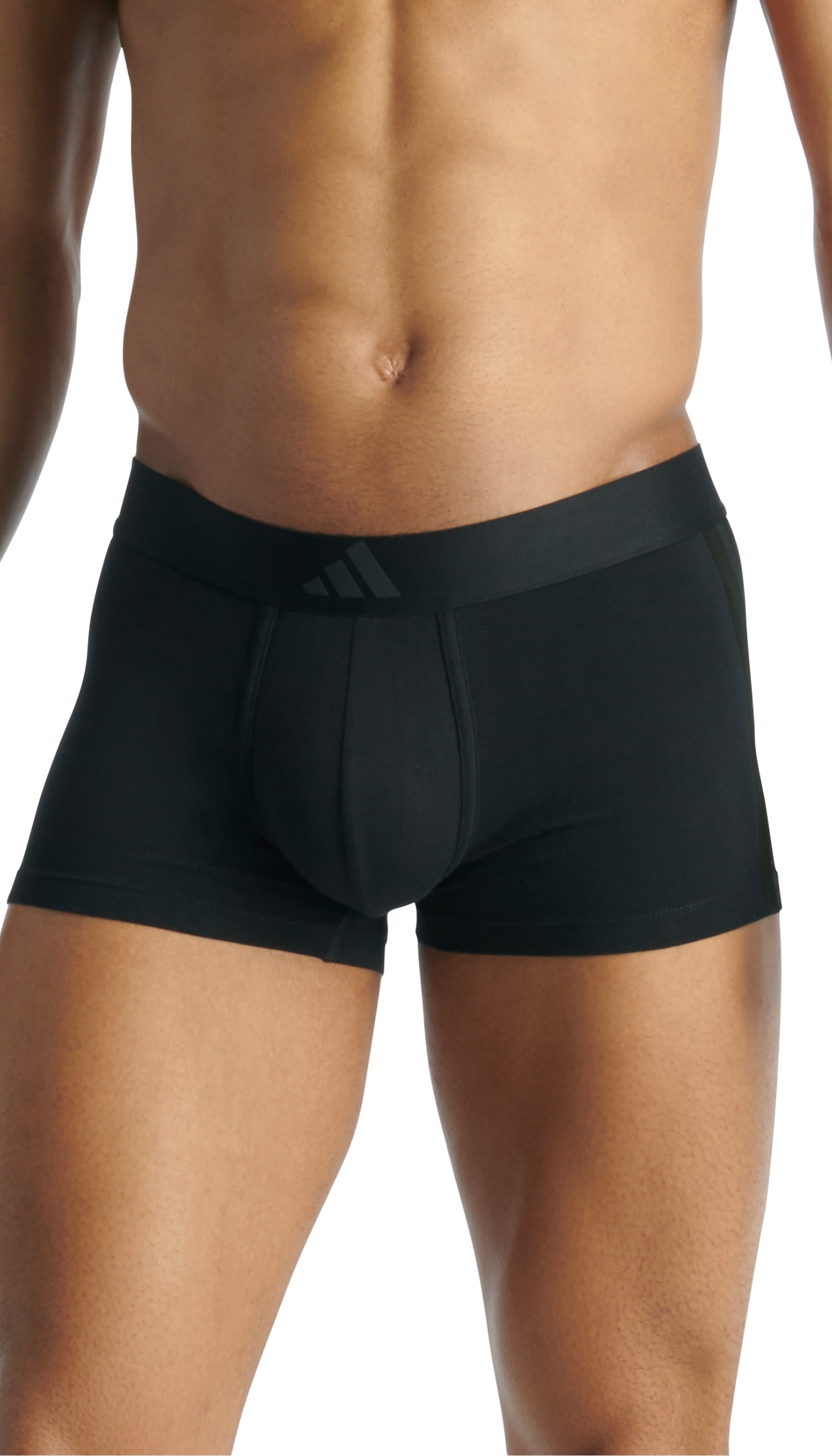 adidas Sportswear Trunk »Active Flex Cotton 3 Stripes«, (2er Pack), 4-Wege-Stretch