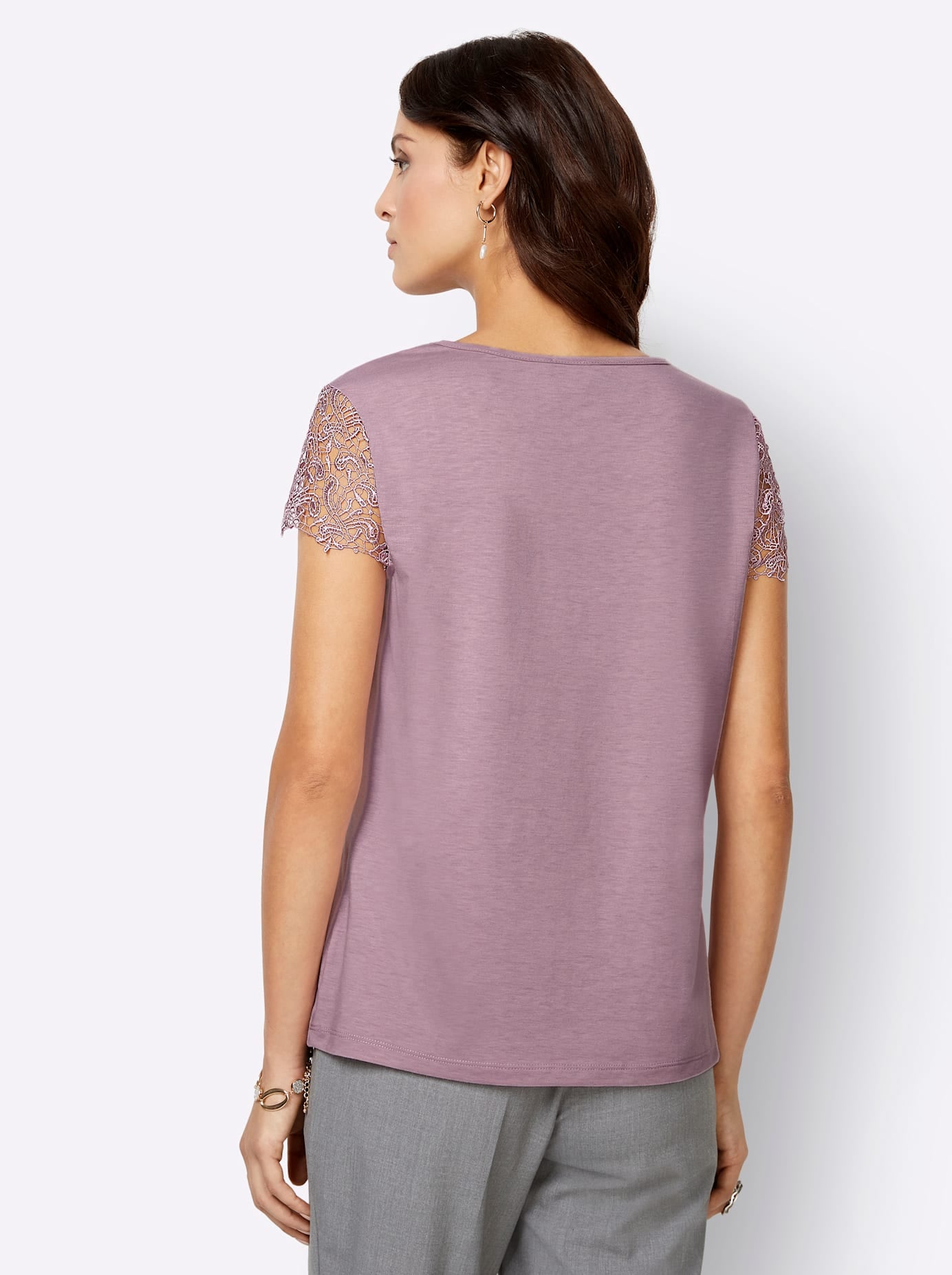 Lady Spitzenshirt »Shirt«, (1 tlg.)