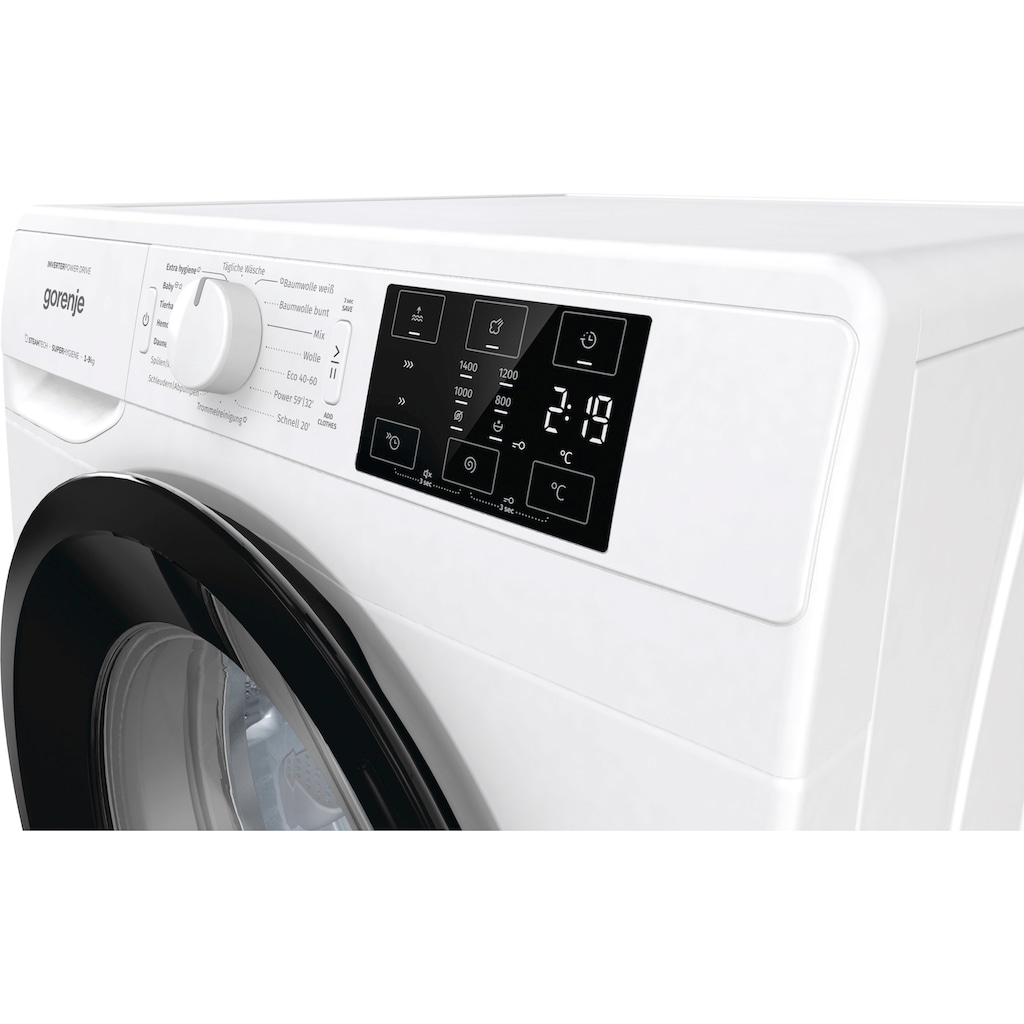 GORENJE Waschmaschine »NEI94APS«, Wave NEI94APS, 9 kg, 1400 U/min