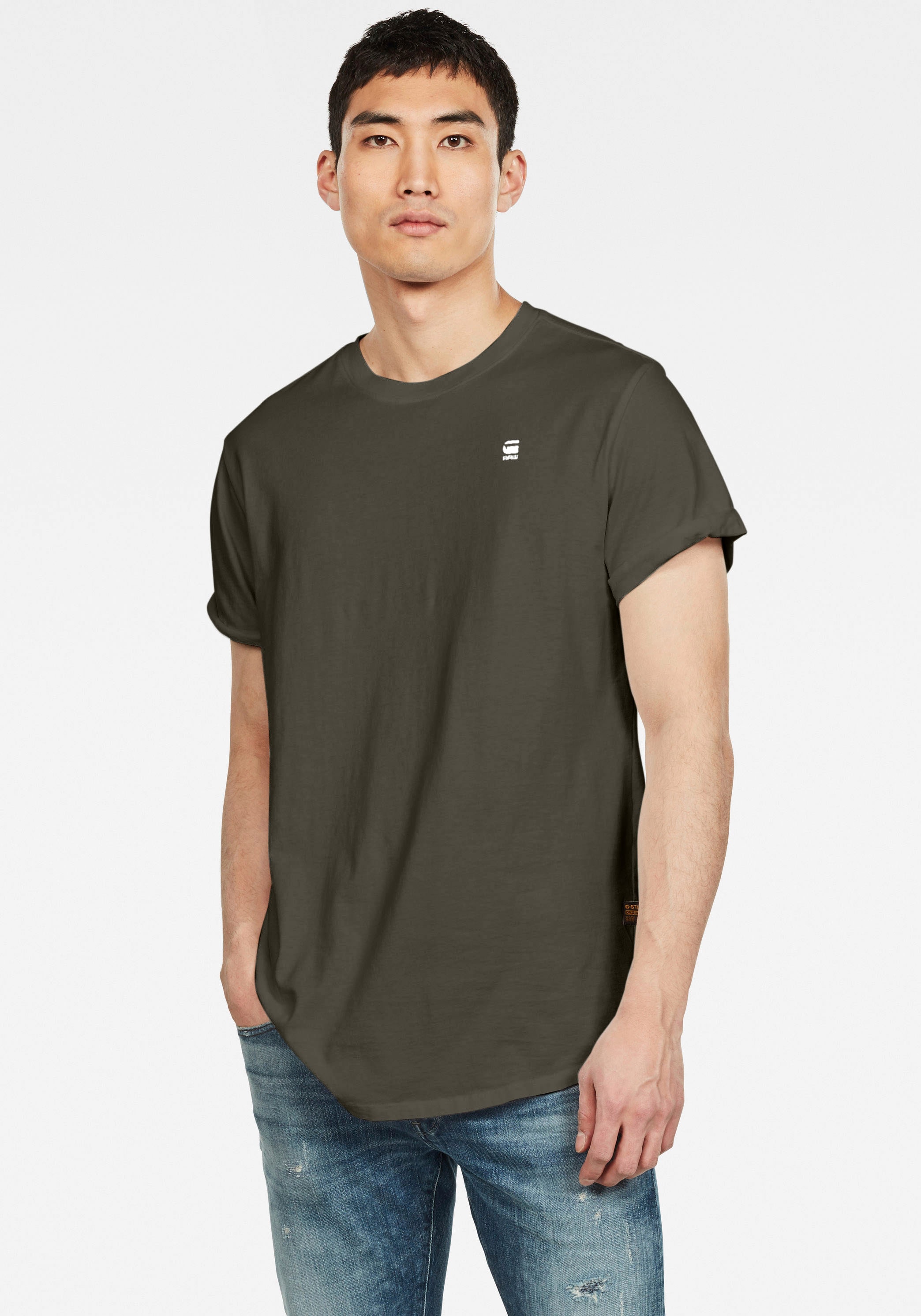 G-STAR T-Shirt »Lash« mit kleinem Logodetail