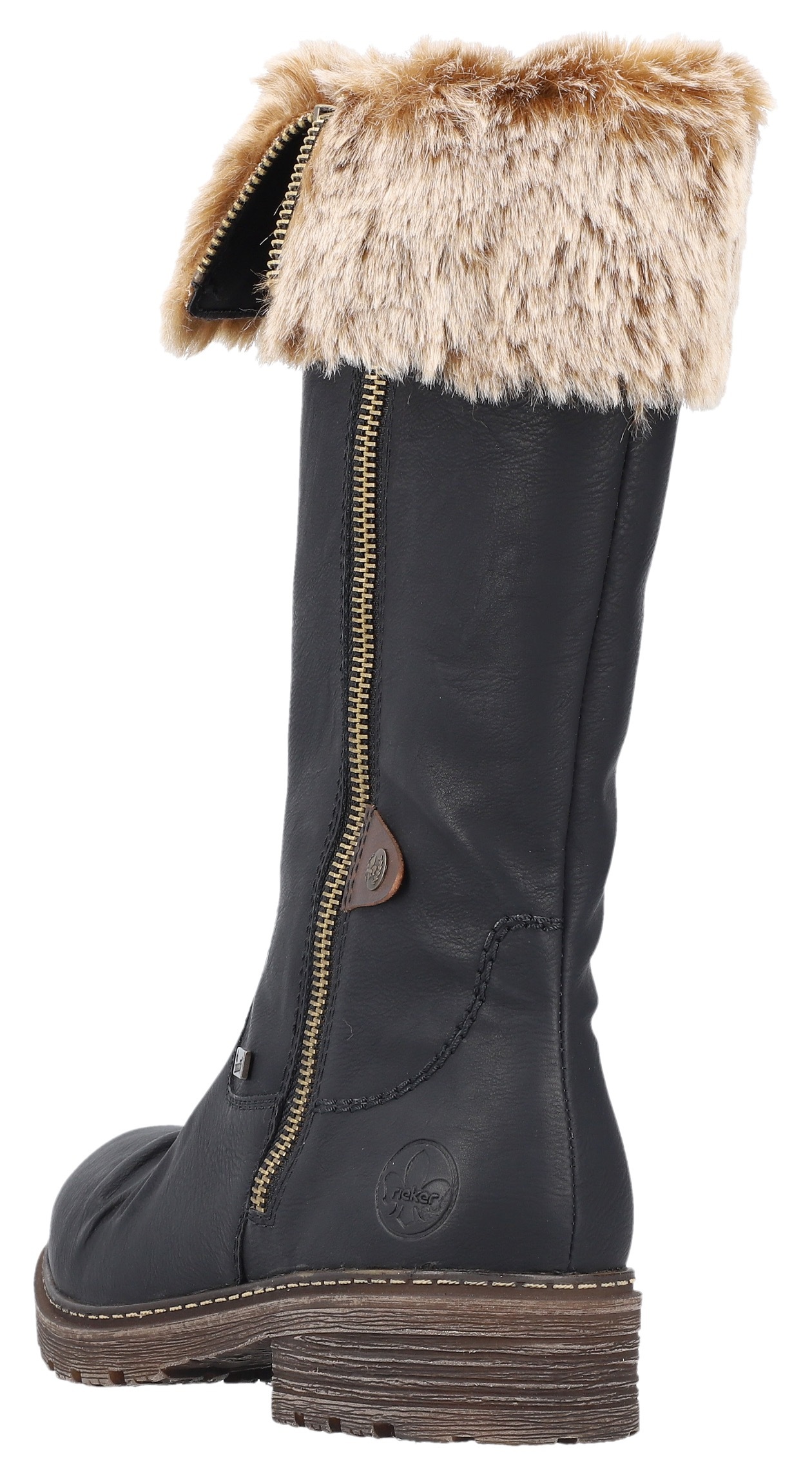 Rieker Winterstiefel, Winterboots, Blockabsatz, wasserabweisende riekerTEX-Membran