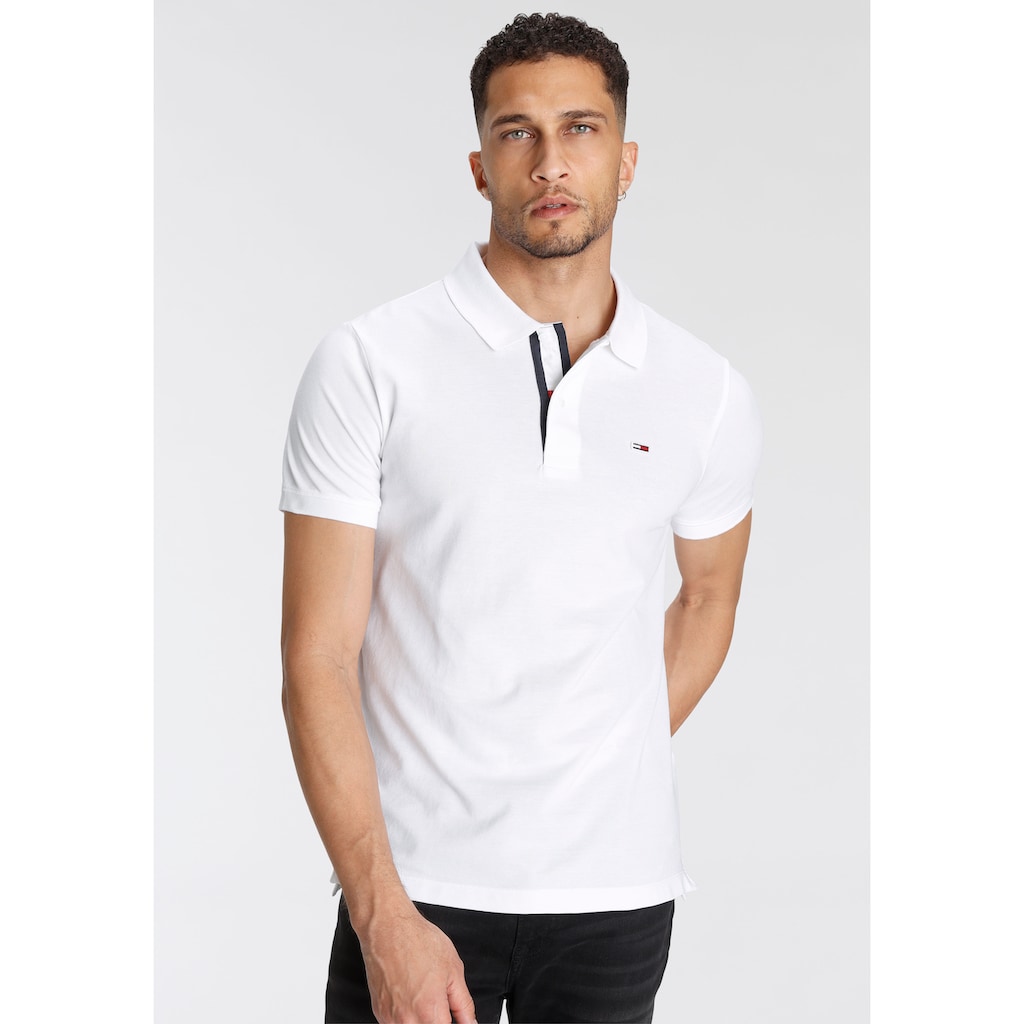 Tommy Jeans Poloshirt »TJM SLIM PLACKET POLO«