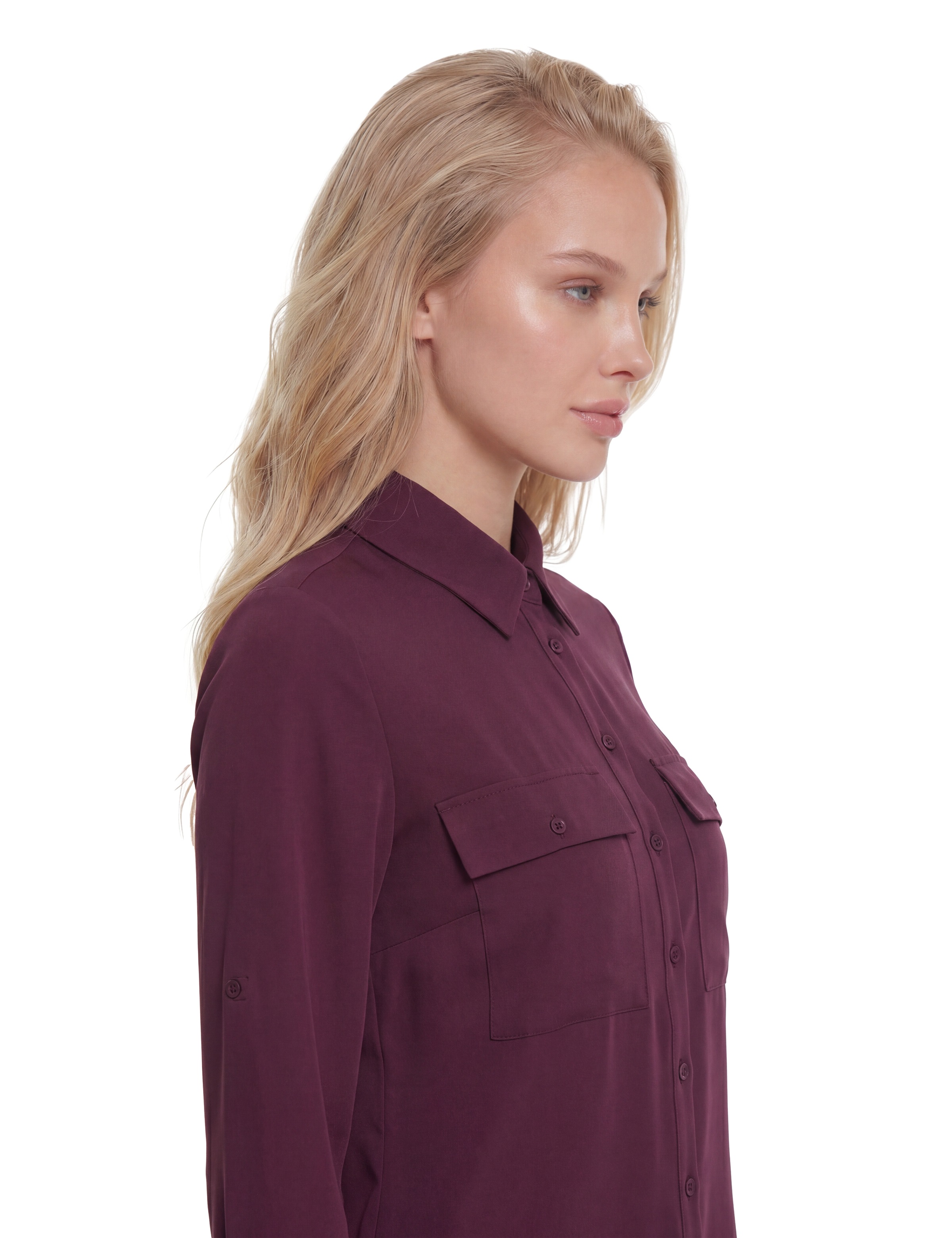 Guess Hemdbluse »ANNAMARIA EQUIPMENT LS SHIRT« in Viskosequalität, Regular Fit