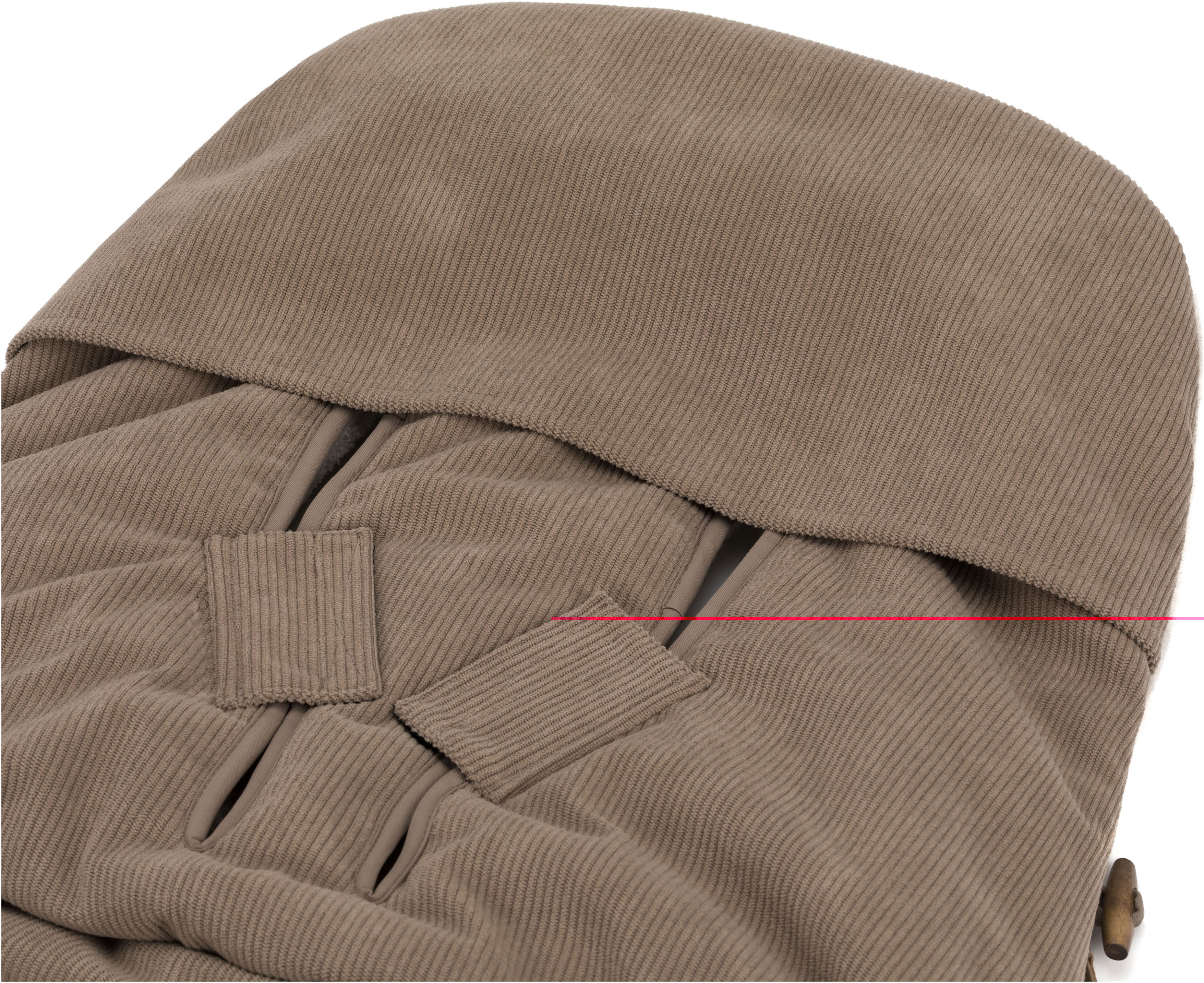 Fillikid Fußsack »Kinley Cord/Teddyplüsch, Winterfußsack«