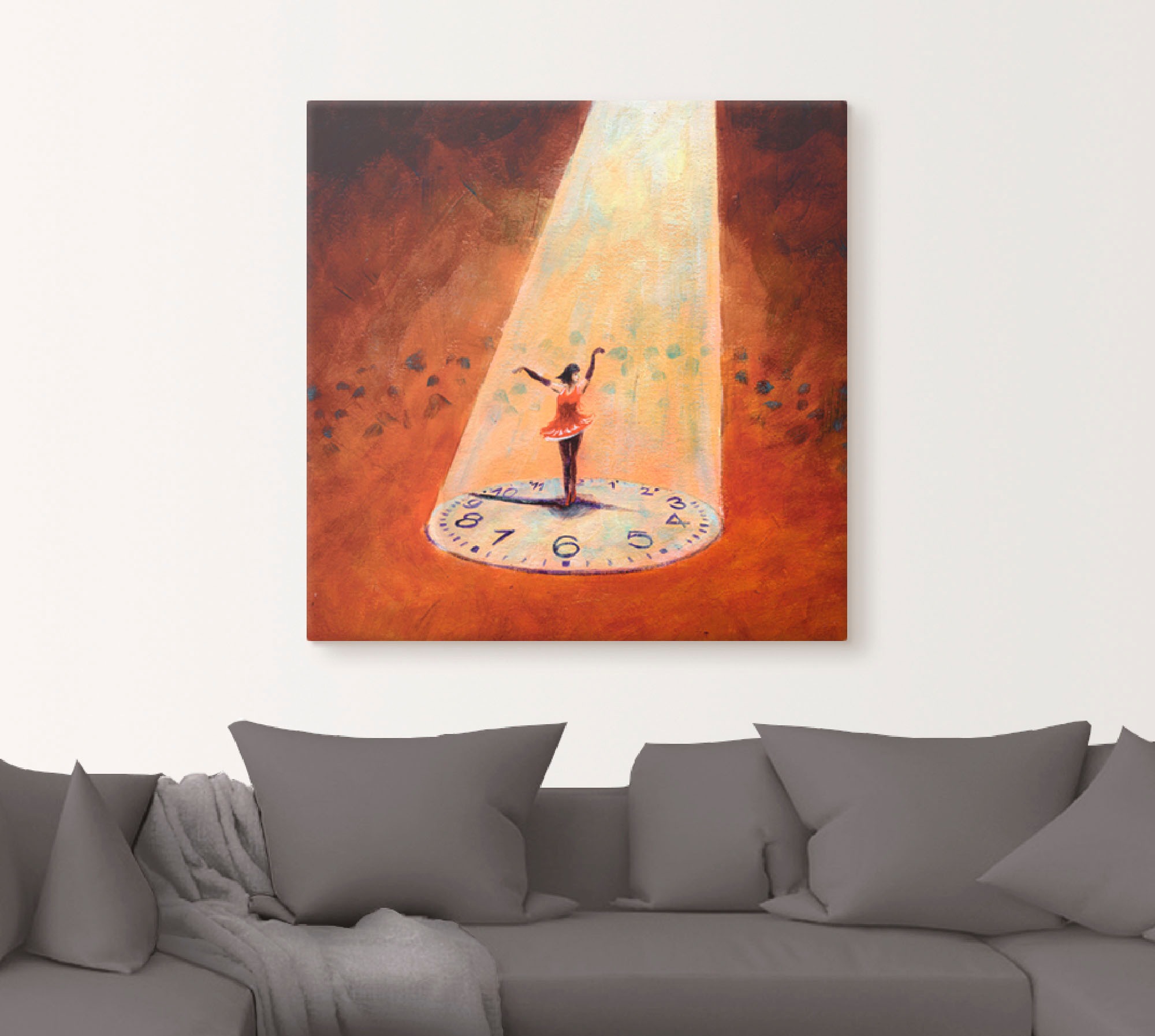 Artland Wandbild »Im Jetzt sein« Frau 1 Stk. tlg. als Leinwandbild, Poster in verschied. Größen