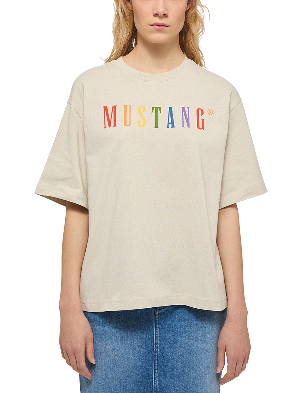 OTTOversand »Mustang Kurzarmshirt T-Shirt T-Shirt« bei MUSTANG