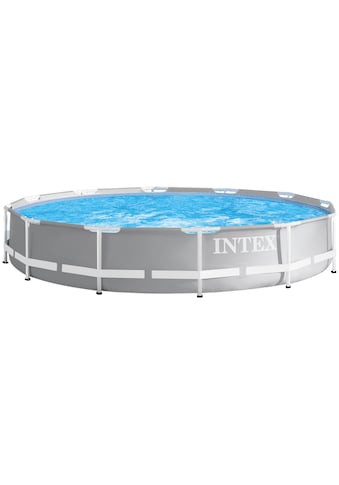 Intex Rundpool »Prism Frame Premium Pool«, (Set), ØxH: 366x76 cm, mit... kaufen
