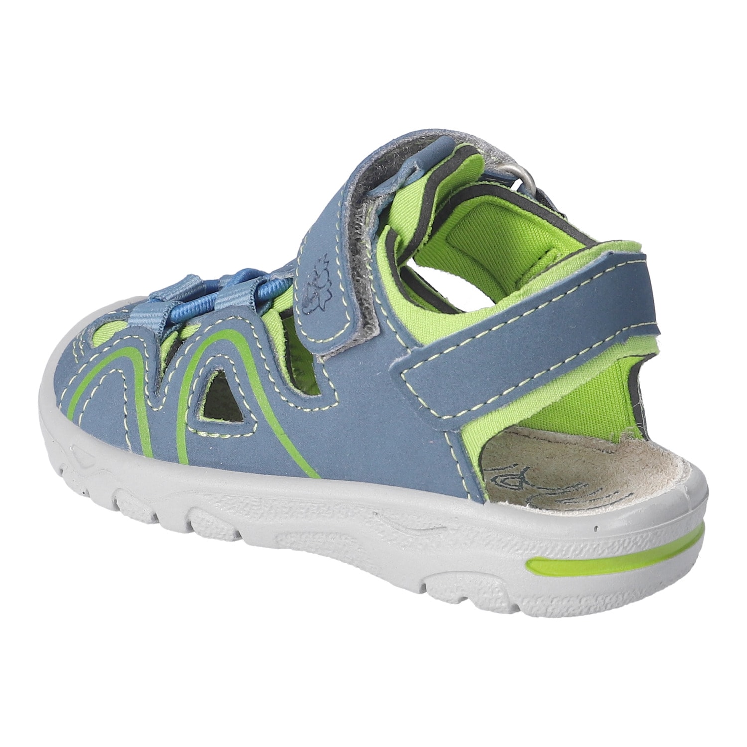 PEPINO by RICOSTA Sandale »Gary WMS: mittel«  Badeschuh mit Klett, Größenschablone zum Download
