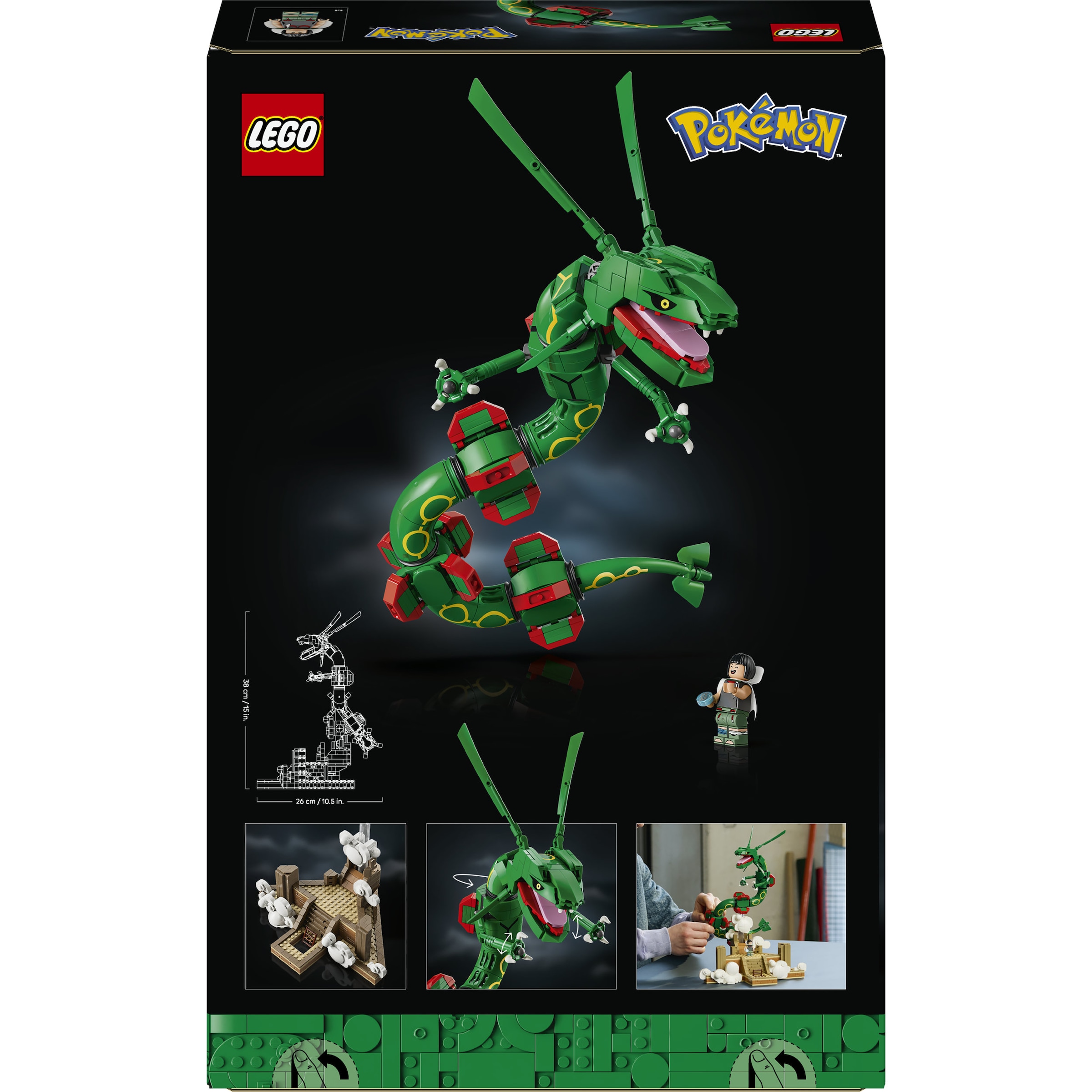 LEGO® Konstruktionsspielsteine »Rayquaza (72168), LEGO Pokémon« Made in Europe