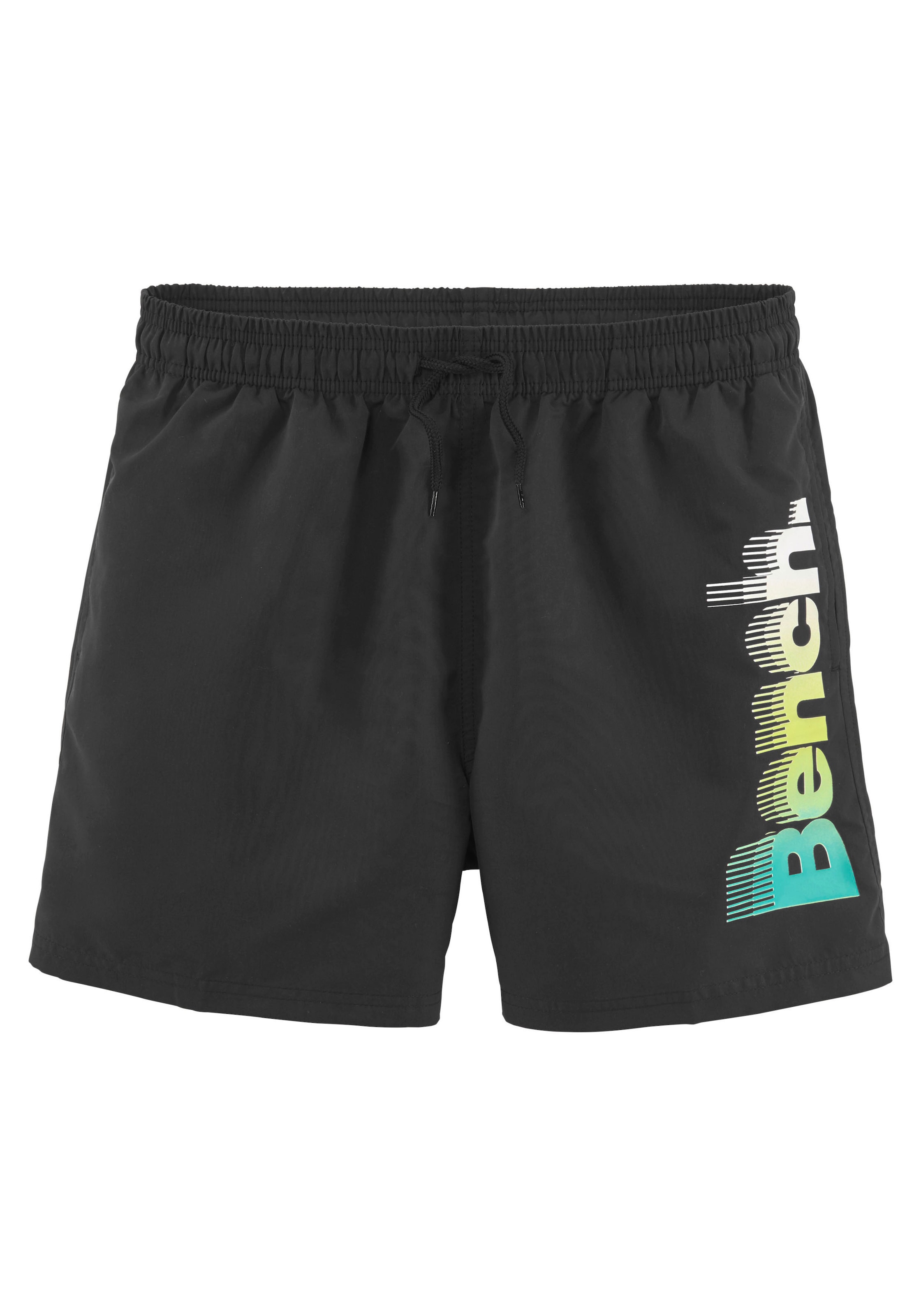 Bench. Badeshorts, mit großem Logo-Aufdruck