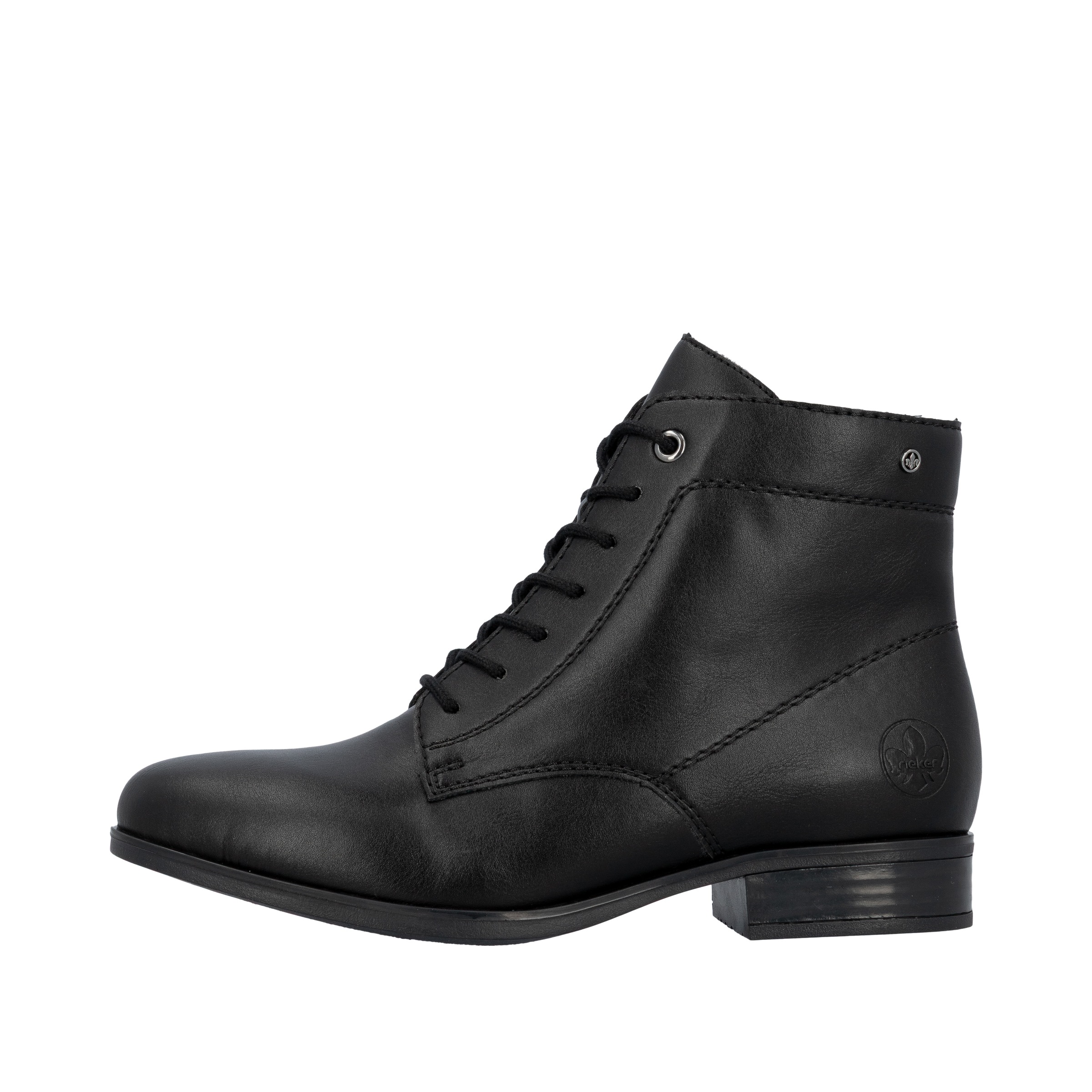 Rieker Schnürstiefelette  Klassik-Stiefelette, Schnürboots mit Reißverschluss