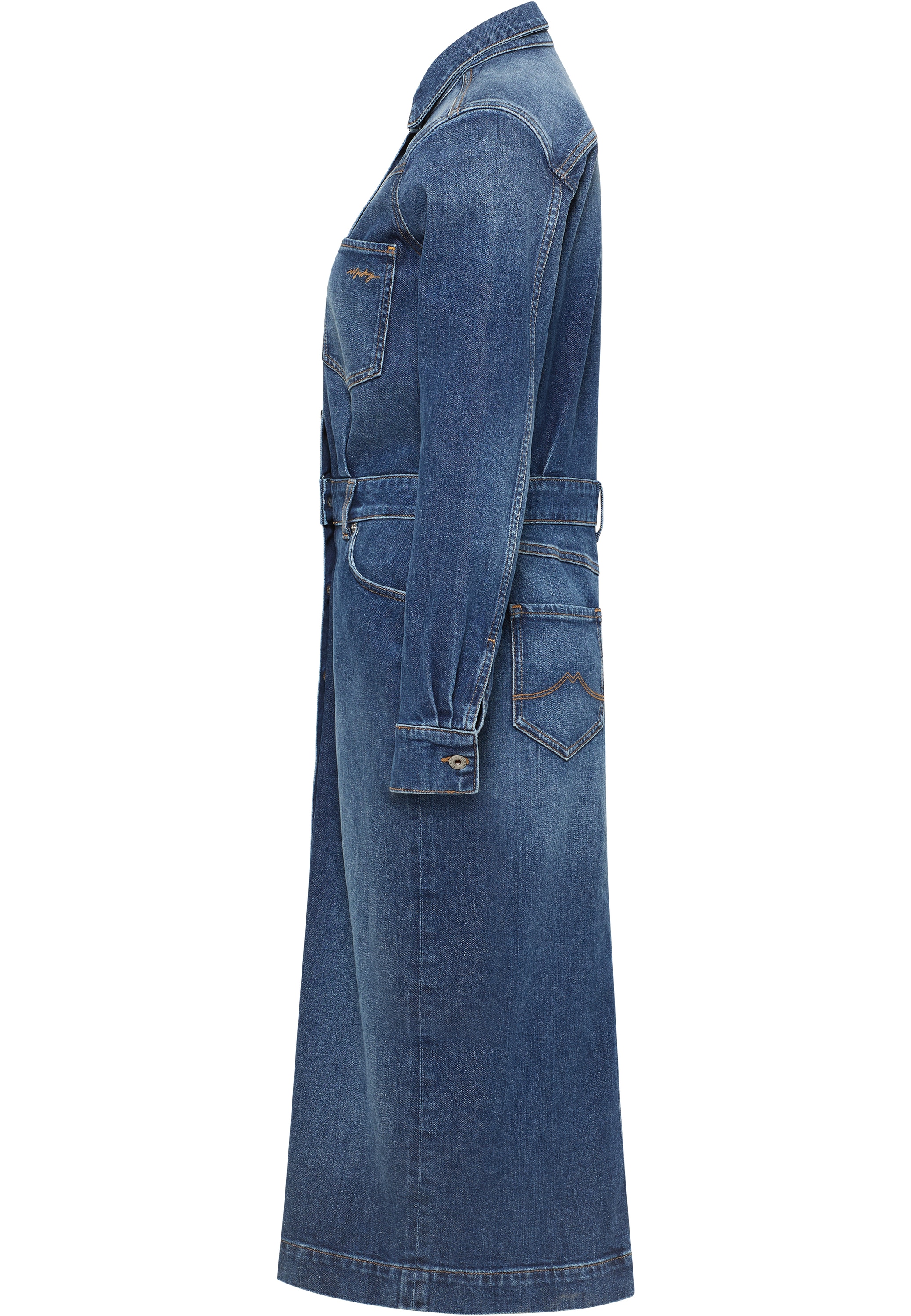 MUSTANG Midikleid »Damen Style Emma Denim Dress«
