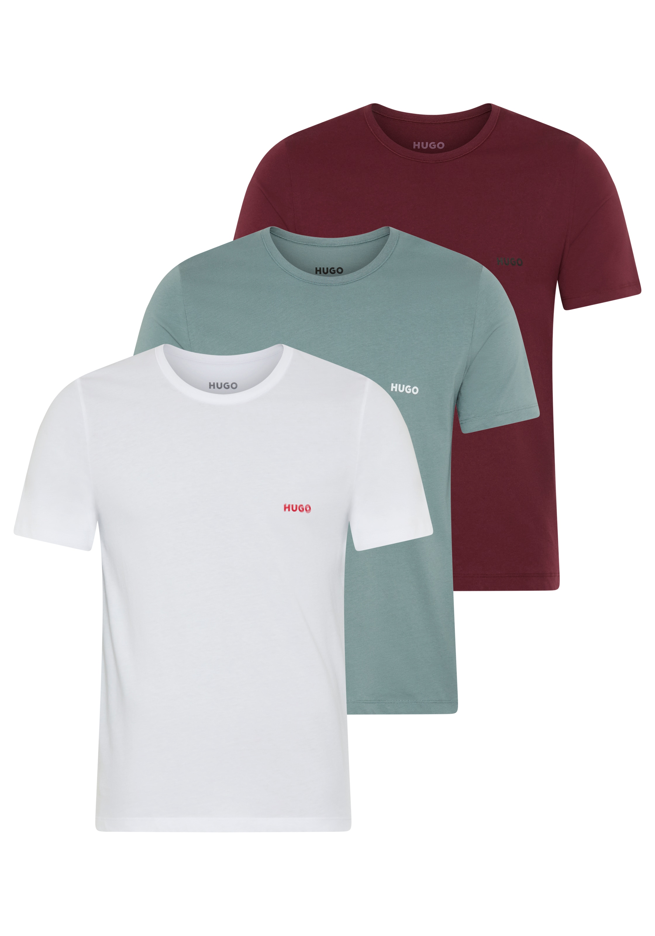 HUGO Underwear T-Shirt »RN TRIPL« Packung, 3 Stk. tlg. mit Rundhalsausschnitt