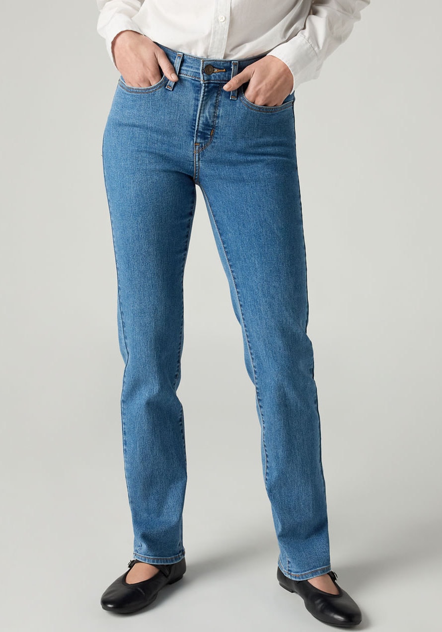 Levi's® Gerade Jeans »314 Shaping Straight« mit Stretch