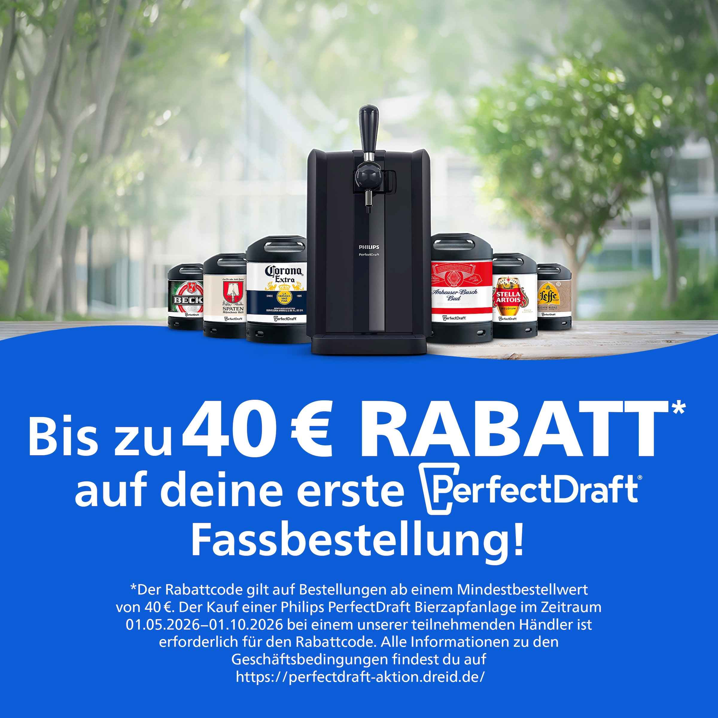 Philips Bierzapfanlage »Perfect Draft 5000 Series« mit 3 Grad Kühlung und LED Beleuchtung