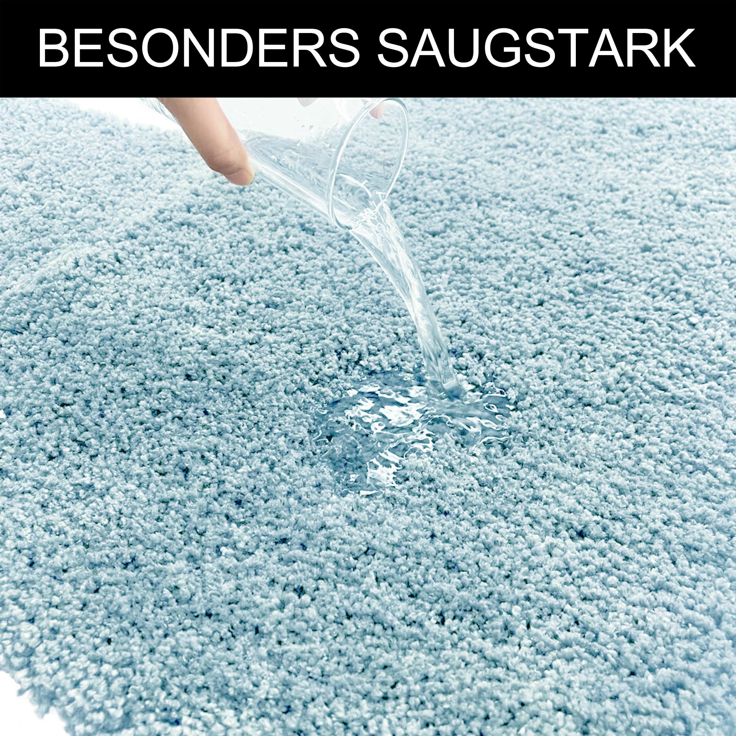 my home Badematte »Sanremo, Badvorleger, Badezimmer Teppich, sehr weich« Höhe 30 mm rutschhemmend beschichtet fußbodenheizungsgeeignet | schnell trocknend Badteppich, unifarben, rechteckig, rund & als 3-tlg. Set erhältlich