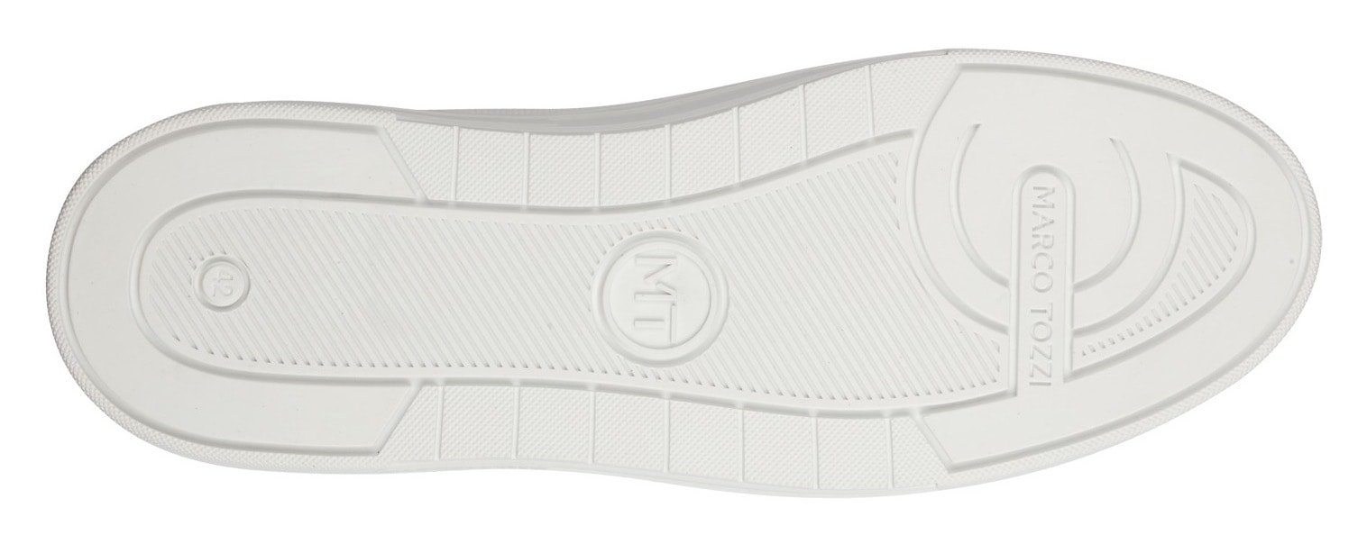 MARCO TOZZI Sneaker, Freizeitschuh, Halbschuh, Schnürschuh mit seitlicher Logoprägung