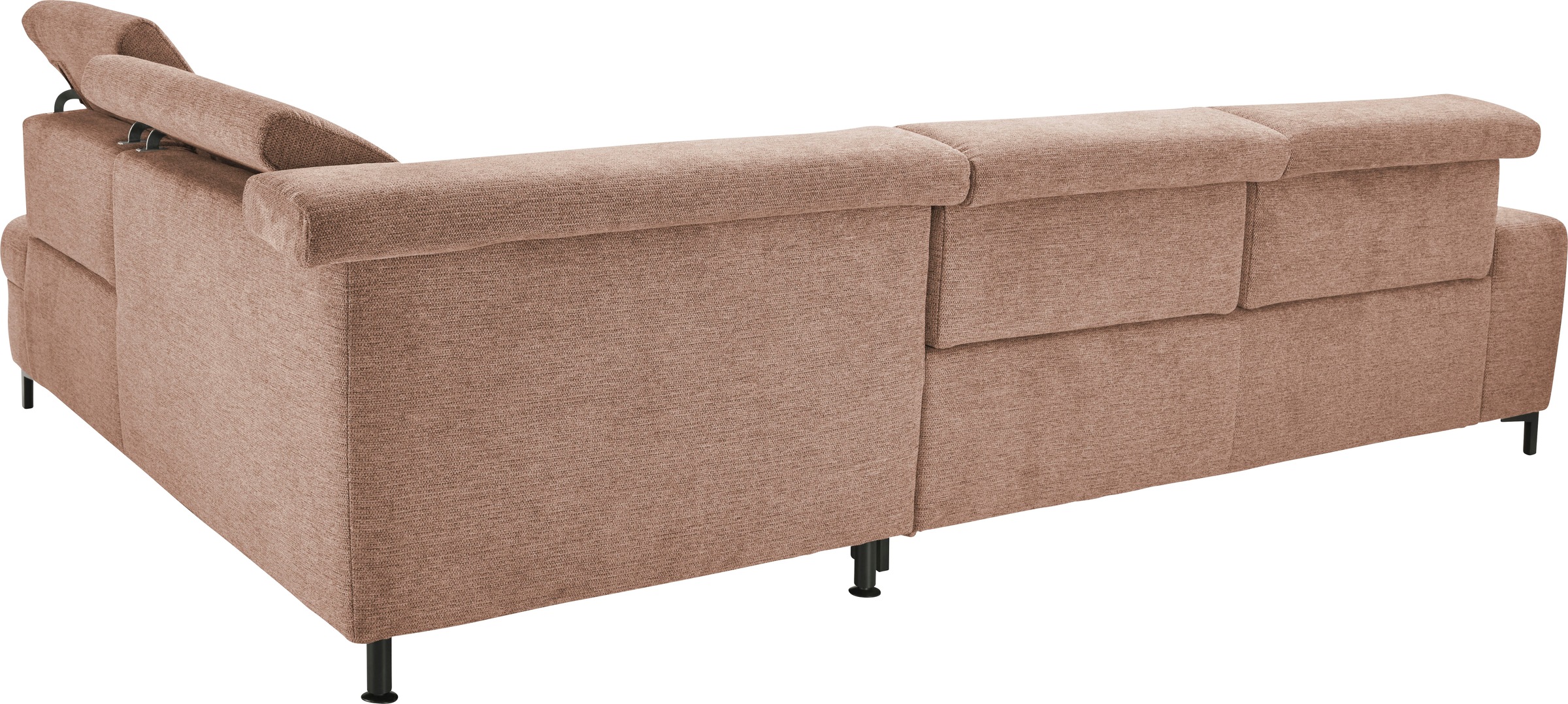 set one by Musterring Ecksofa »SO 3400, Komfortsitzhöhe 47cm oder 49cm, inkl. Sitztiefenverstellung«, verschiedene Funktionen, Kaltschaumpolsterung, Stellmaße 220 x 317 cm