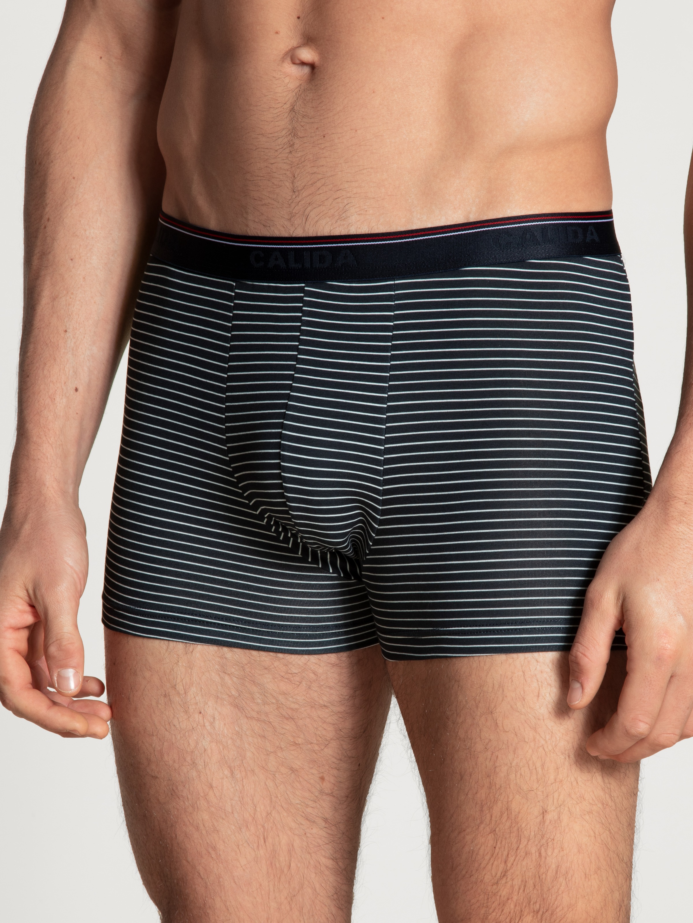 CALIDA Boxershorts »Natural Benefit«, (3er Pack), mit formstabiler Single Jersey-Qualität
