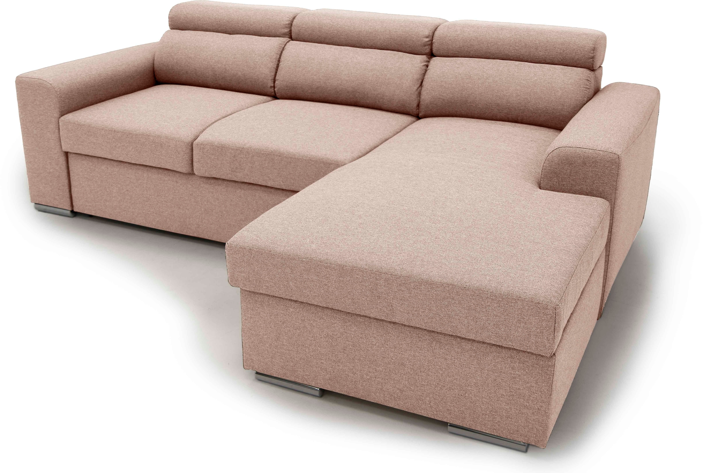 GEPADE Ecksofa »Hella, L-Form«, inkl. Bettfunktion und Bettkasten