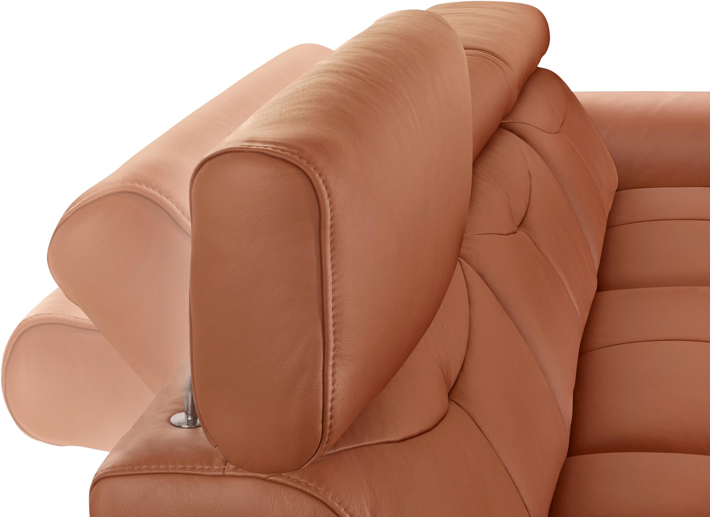 exxpo - sofa fashion Ecksofa »Spring, super bequem, mit Armteil- und Kopfteilfunktion, OTTOs Choice«, L-Form, wahlweise mit Bettfunktion und Bettkasten