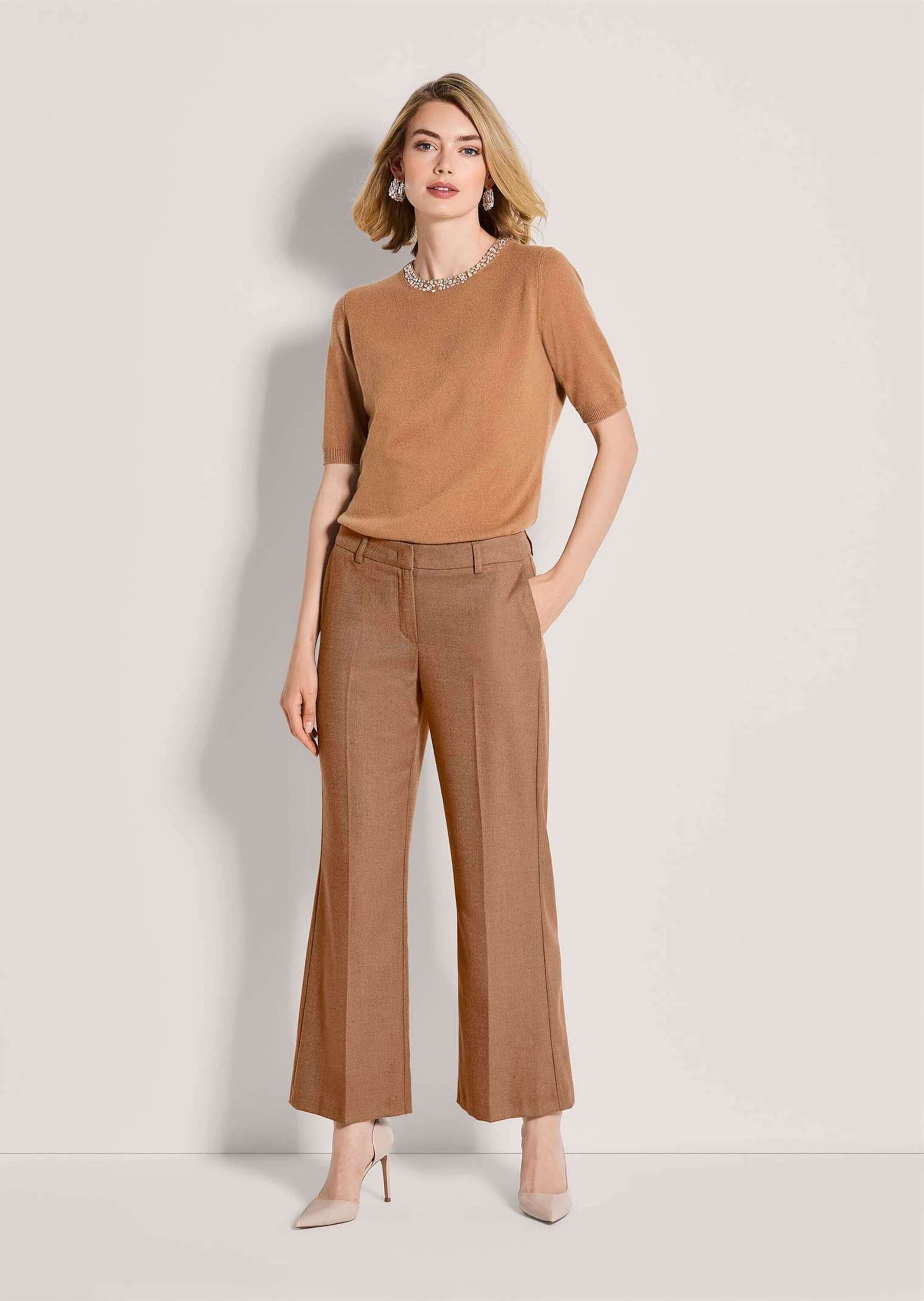 MADELEINE Stoffhose »Bügelfaltenhose Jerseyhose mit Bügelfalten«